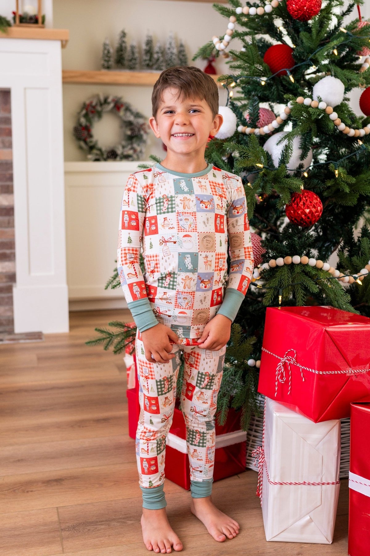 Two Piece Jammies - Merry Mosaic - The Sleepy Sloth