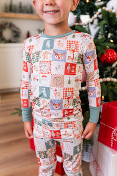 Two Piece Jammies - Merry Mosaic