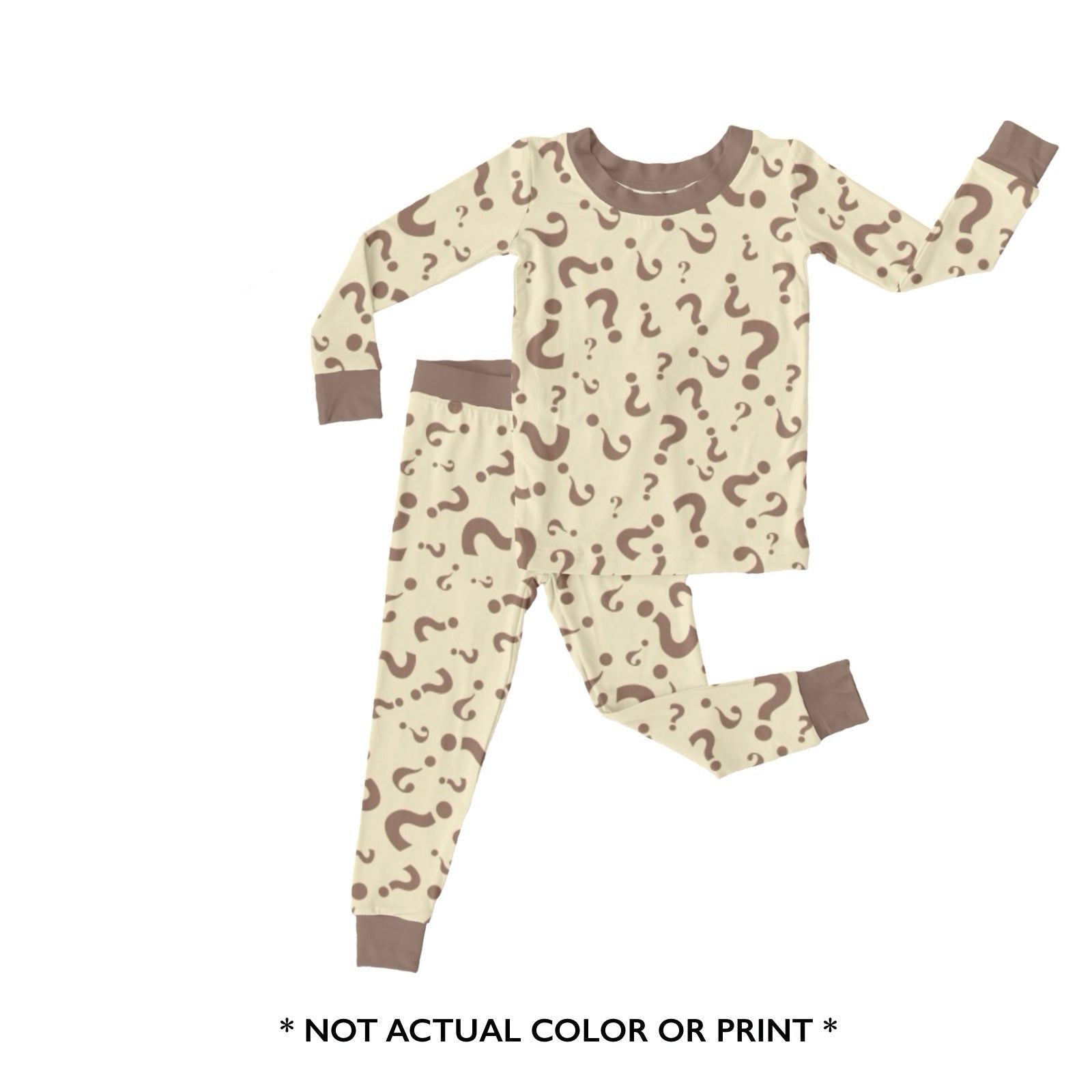 TWO PIECE JAMMIES - MYSTERY NEUTRAL PRINT - The Sleepy Sloth