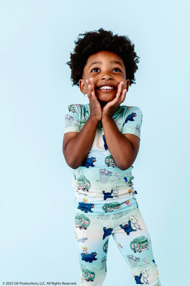 TWO PIECE JAMMIES PANTS WITH SHORT SLEEVE SET - Honk! Honk! - The Sleepy Sloth