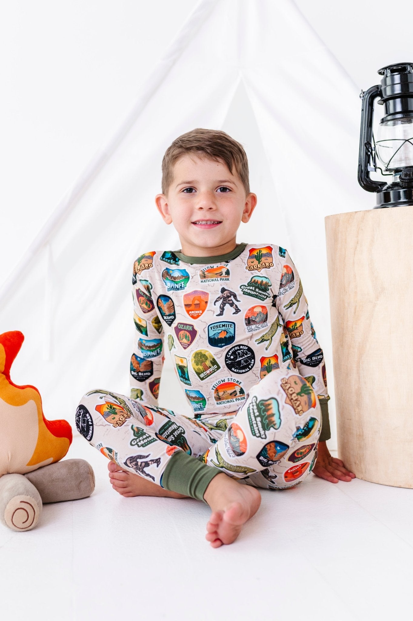 Two Piece Jammies - Park Passport - The Sleepy Sloth