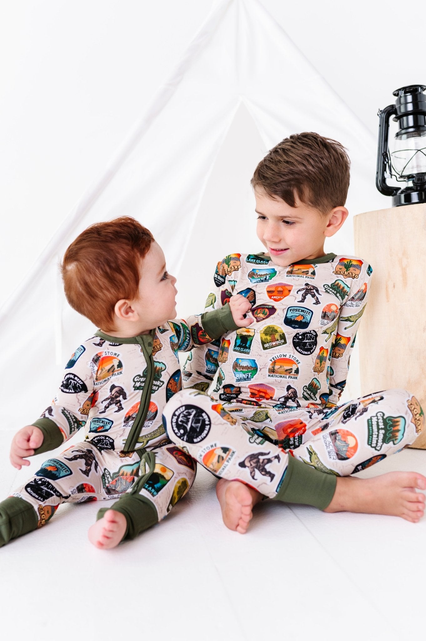 Two Piece Jammies - Park Passport - The Sleepy Sloth