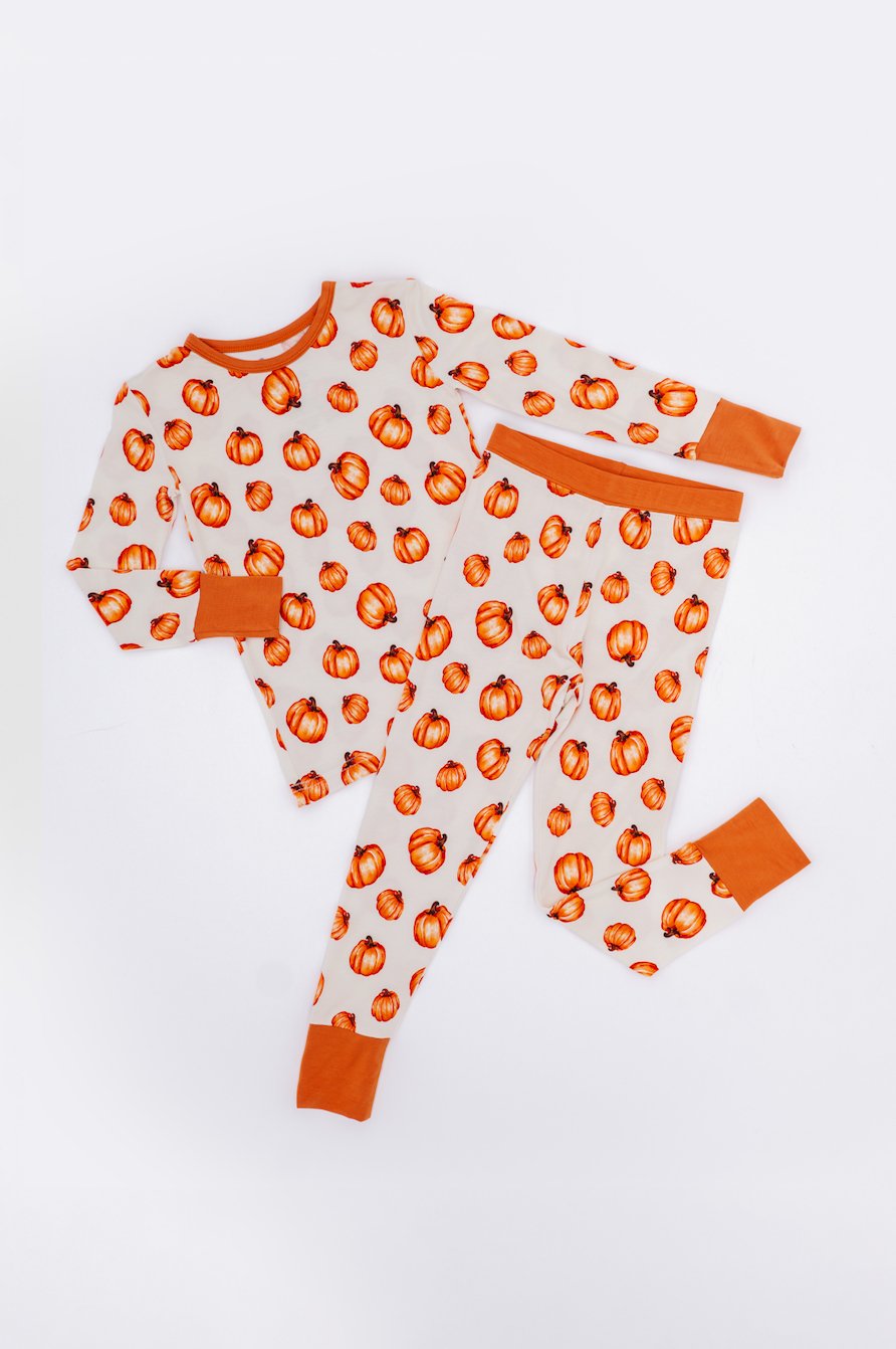 TWO PIECE JAMMIES - PUMPKIN PATCH 2.0 - The Sleepy Sloth