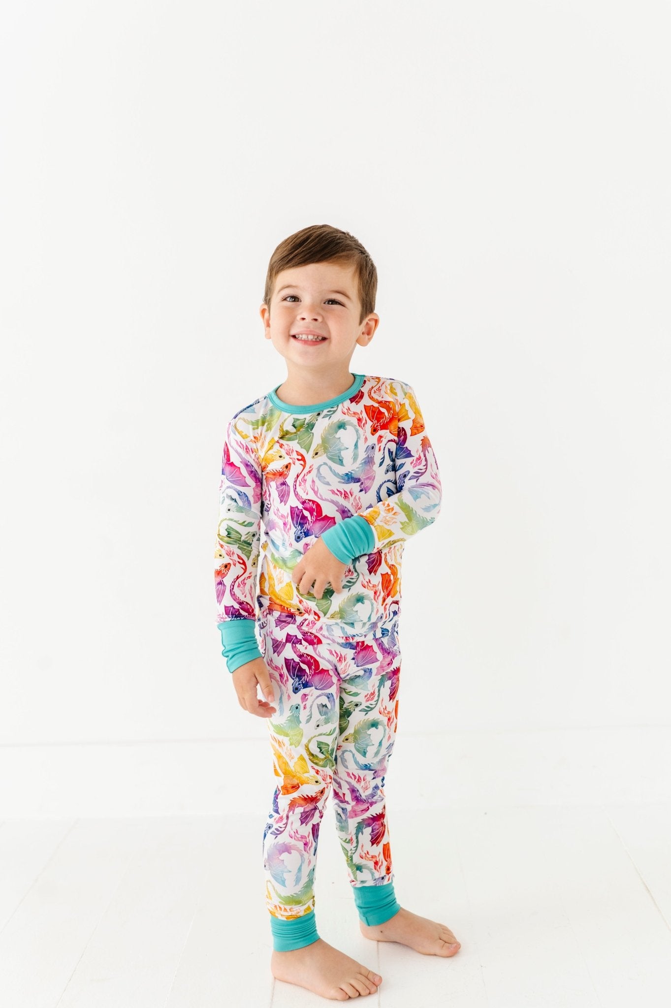Two Piece Jammies - RAINBOW TAILS - The Sleepy Sloth