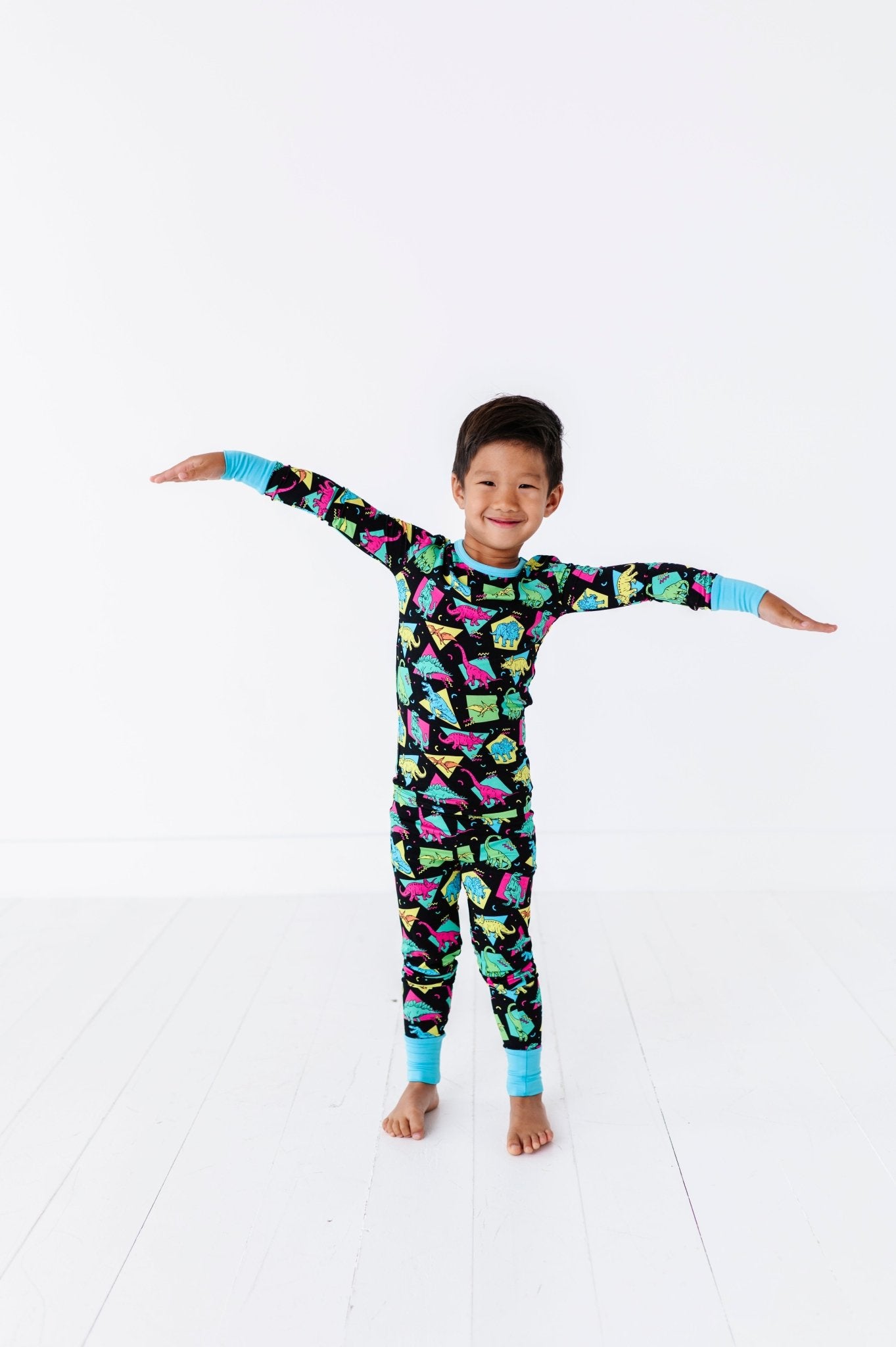 TWO PIECE JAMMIES - RETRO SAURUS REX - The Sleepy Sloth