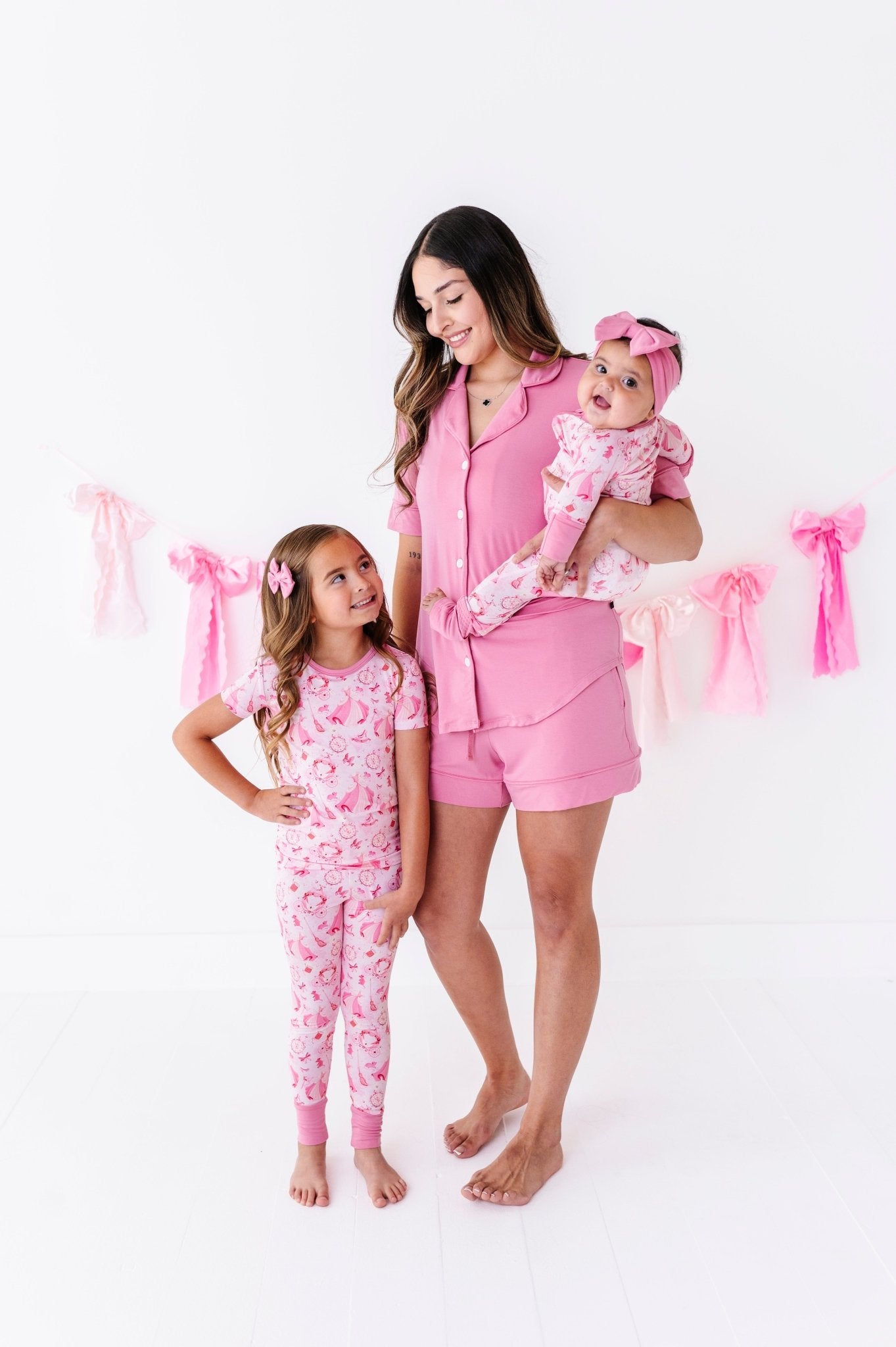 Two Piece Jammies - ROYAL ROSÉ - The Sleepy Sloth