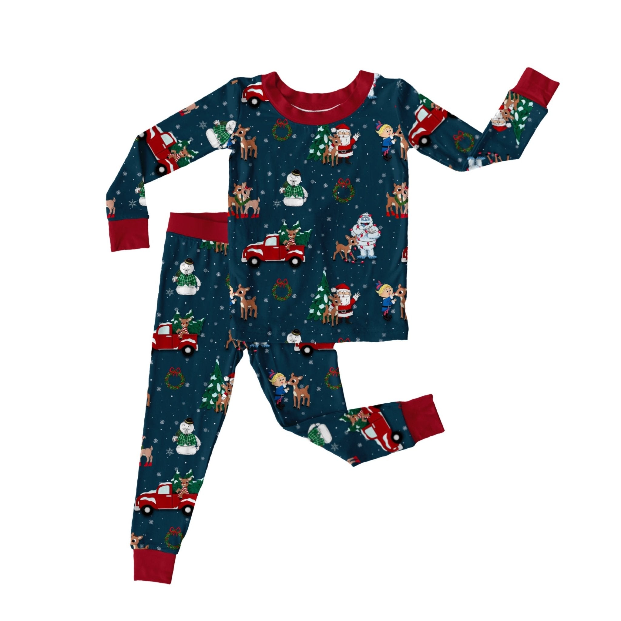 TWO PIECE JAMMIES - RUDOLPH© & FRIENDS - The Sleepy Sloth
