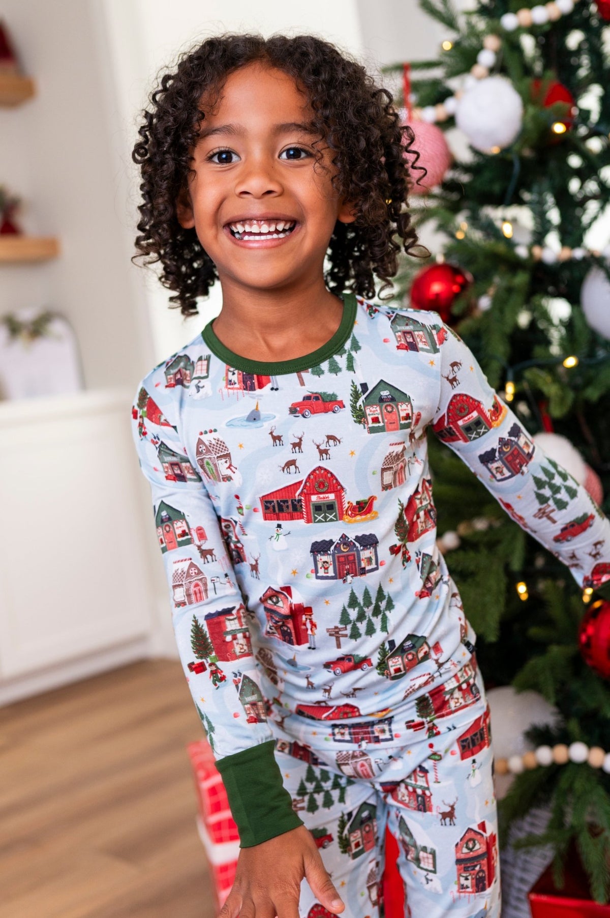 Two Piece Jammies - Santa's Village - The Sleepy Sloth