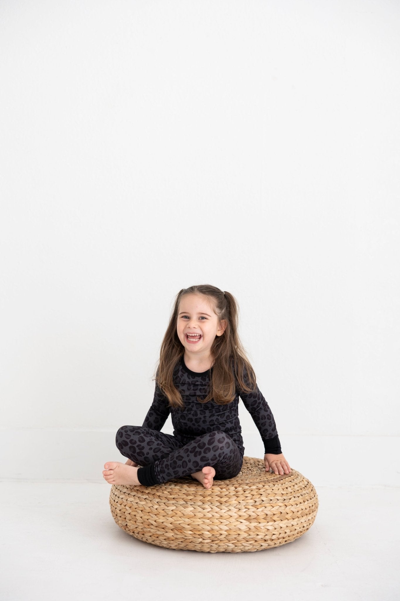 TWO PIECE JAMMIES - SPOTTED IN ONYX - The Sleepy Sloth