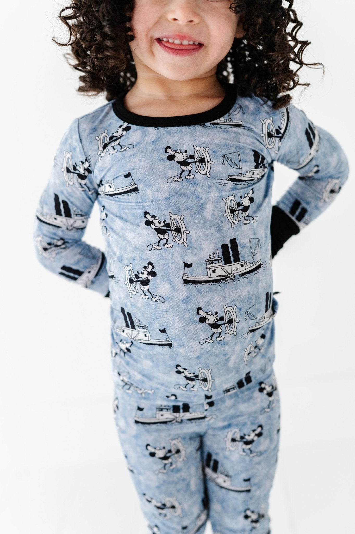 TWO PIECE JAMMIES - STEAMBOAT WILLIE - The Sleepy Sloth