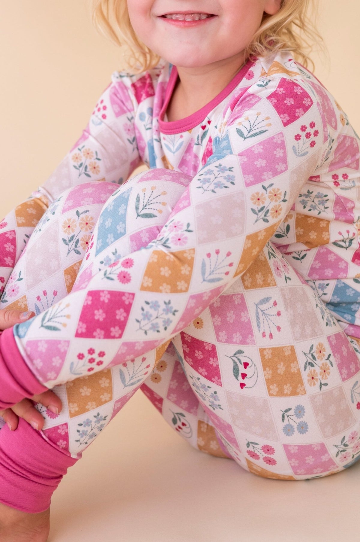 Two Piece Jammies - Stitched In Bloom - The Sleepy Sloth