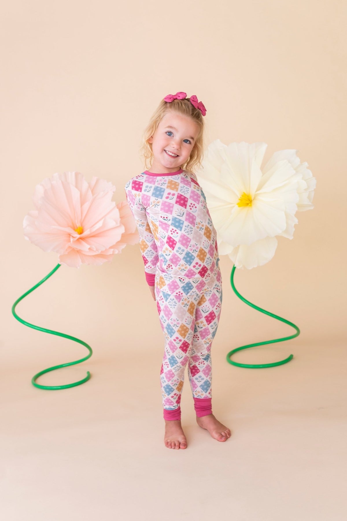 Two Piece Jammies - Stitched In Bloom - The Sleepy Sloth