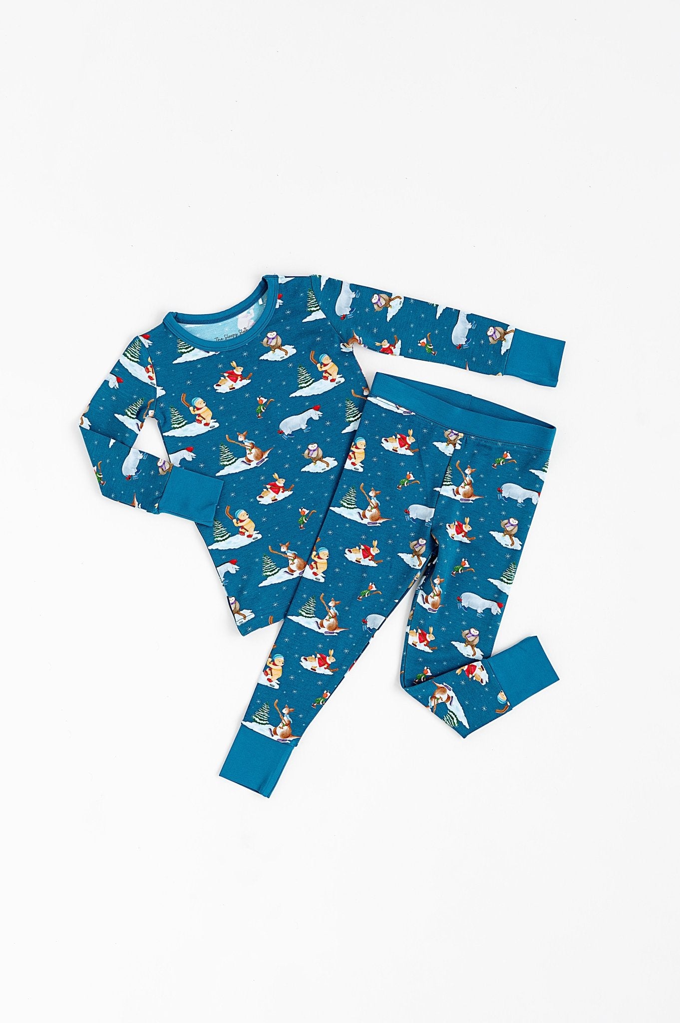 TWO PIECE JAMMIES - WINNIE ON ICE - The Sleepy Sloth