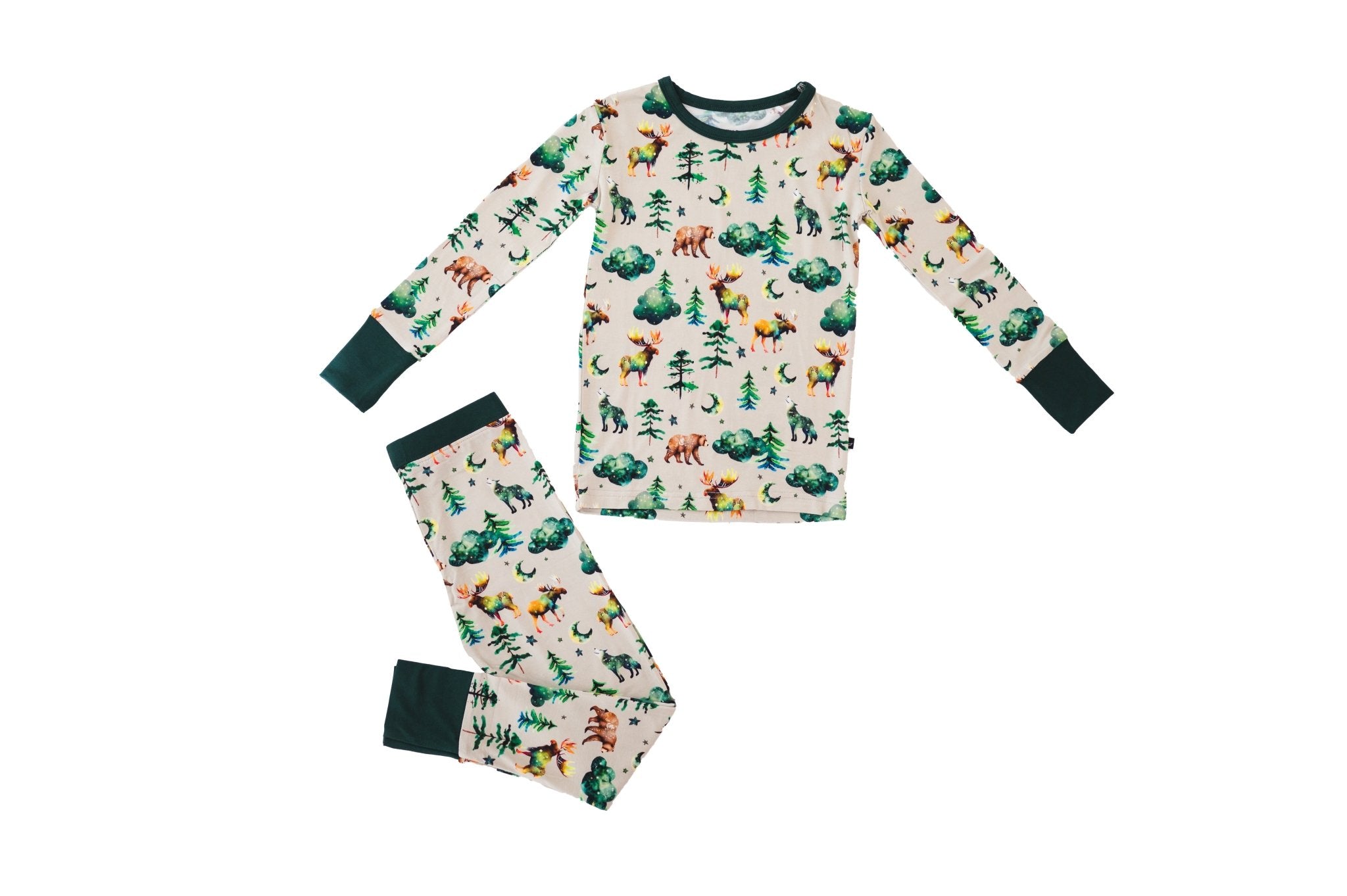 TWO PIECE JAMMIES - WOODLAND NIGHTS - The Sleepy Sloth