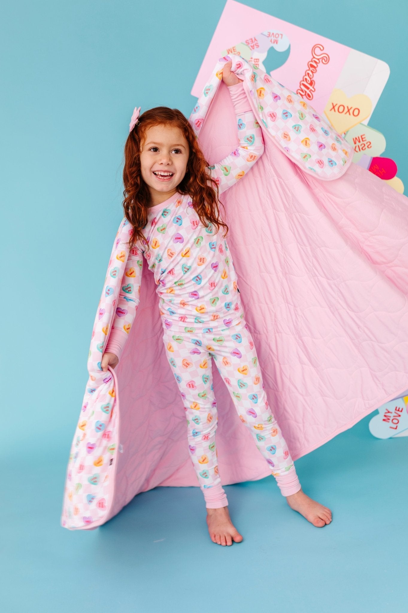 TWO PIECE JAMMIES - XOXO - The Sleepy Sloth