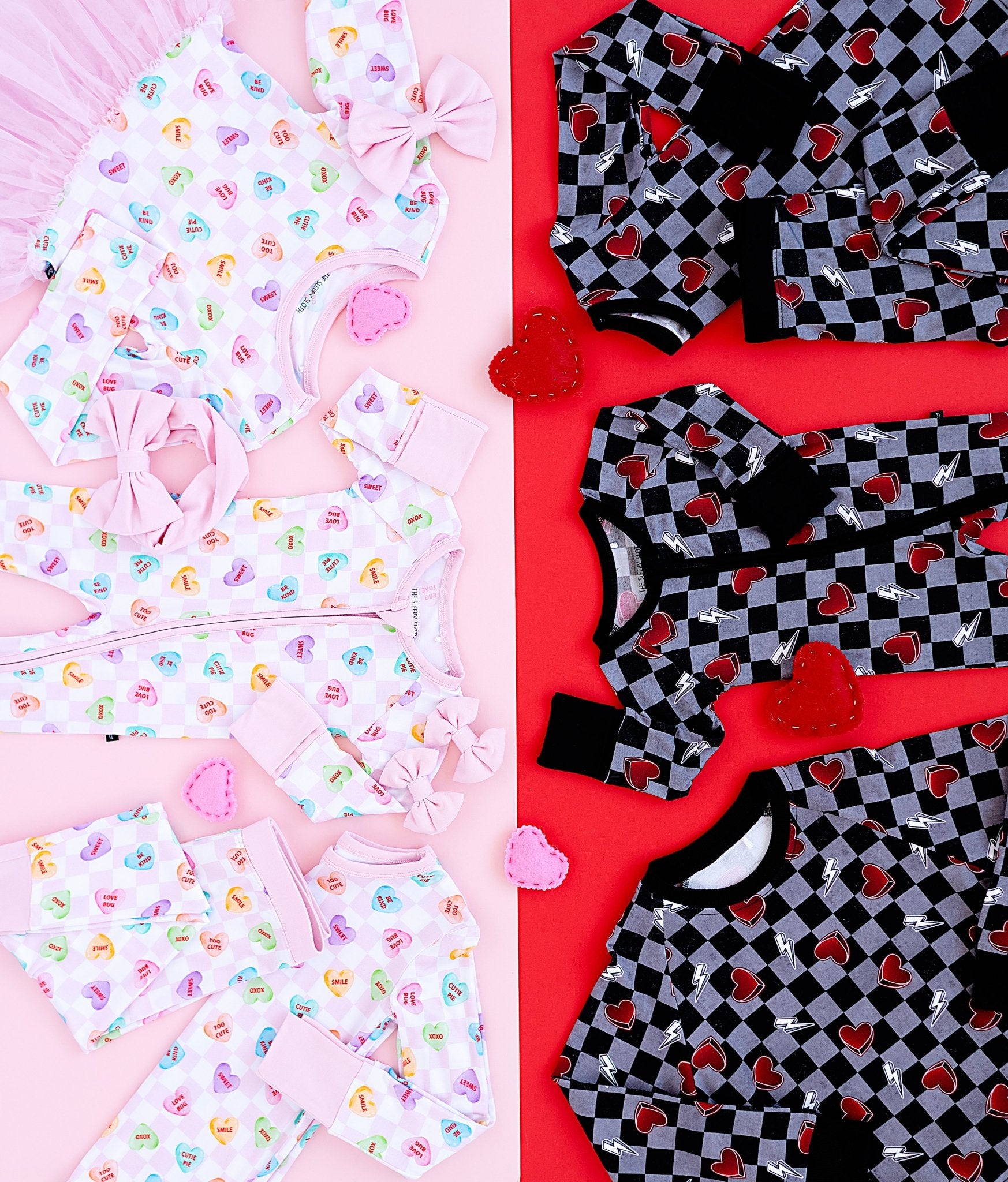 TWO PIECE JAMMIES - XOXO - The Sleepy Sloth