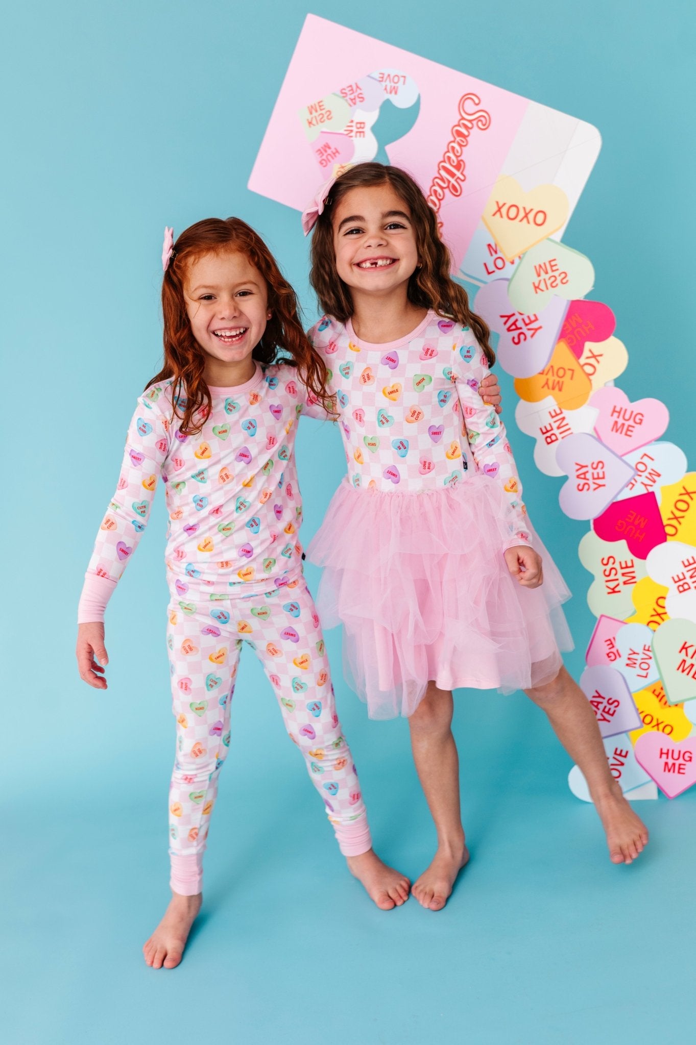 TWO PIECE JAMMIES - XOXO - The Sleepy Sloth