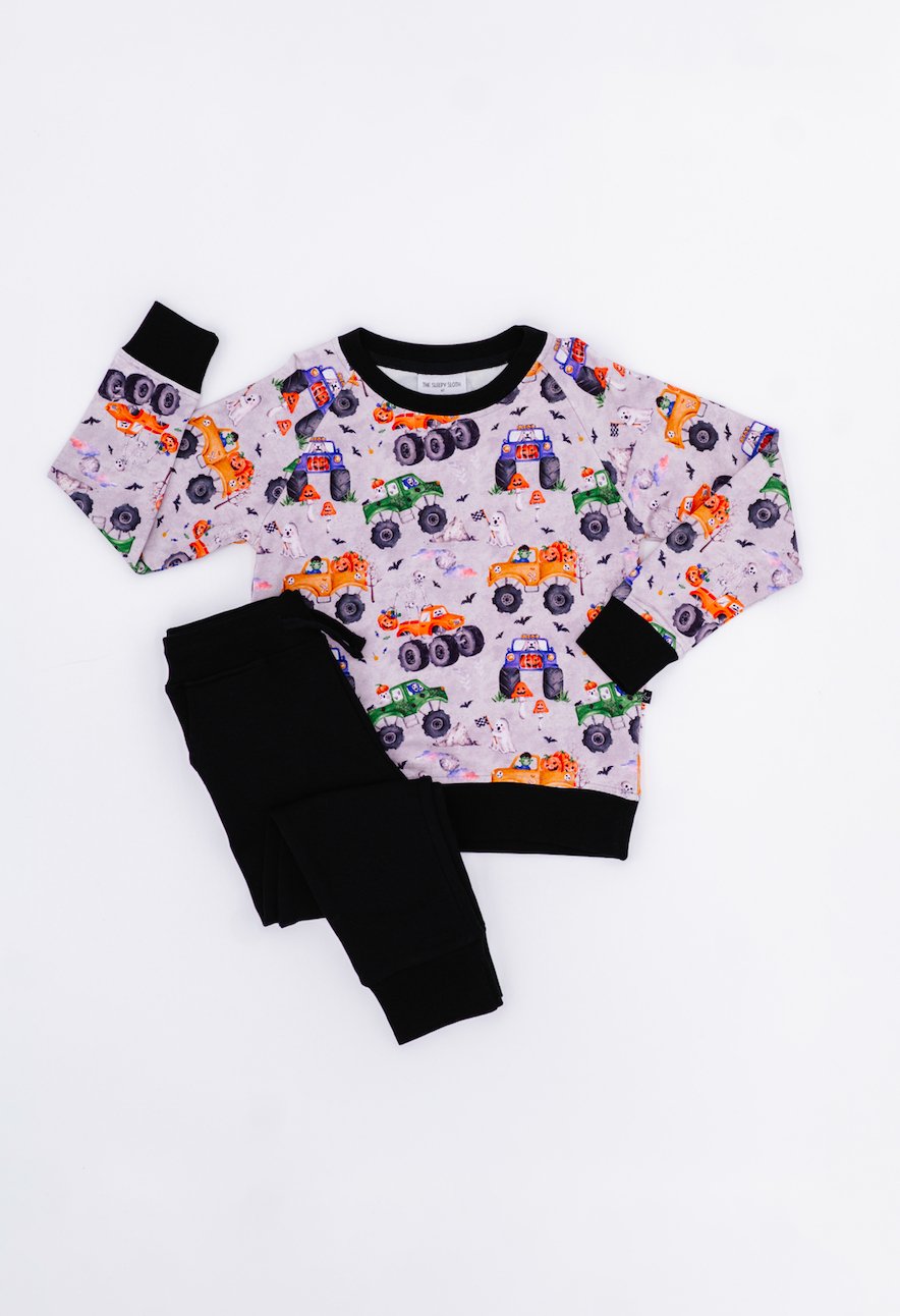 TWO PIECE JOGGER SET - MONSTER RALLY - The Sleepy Sloth