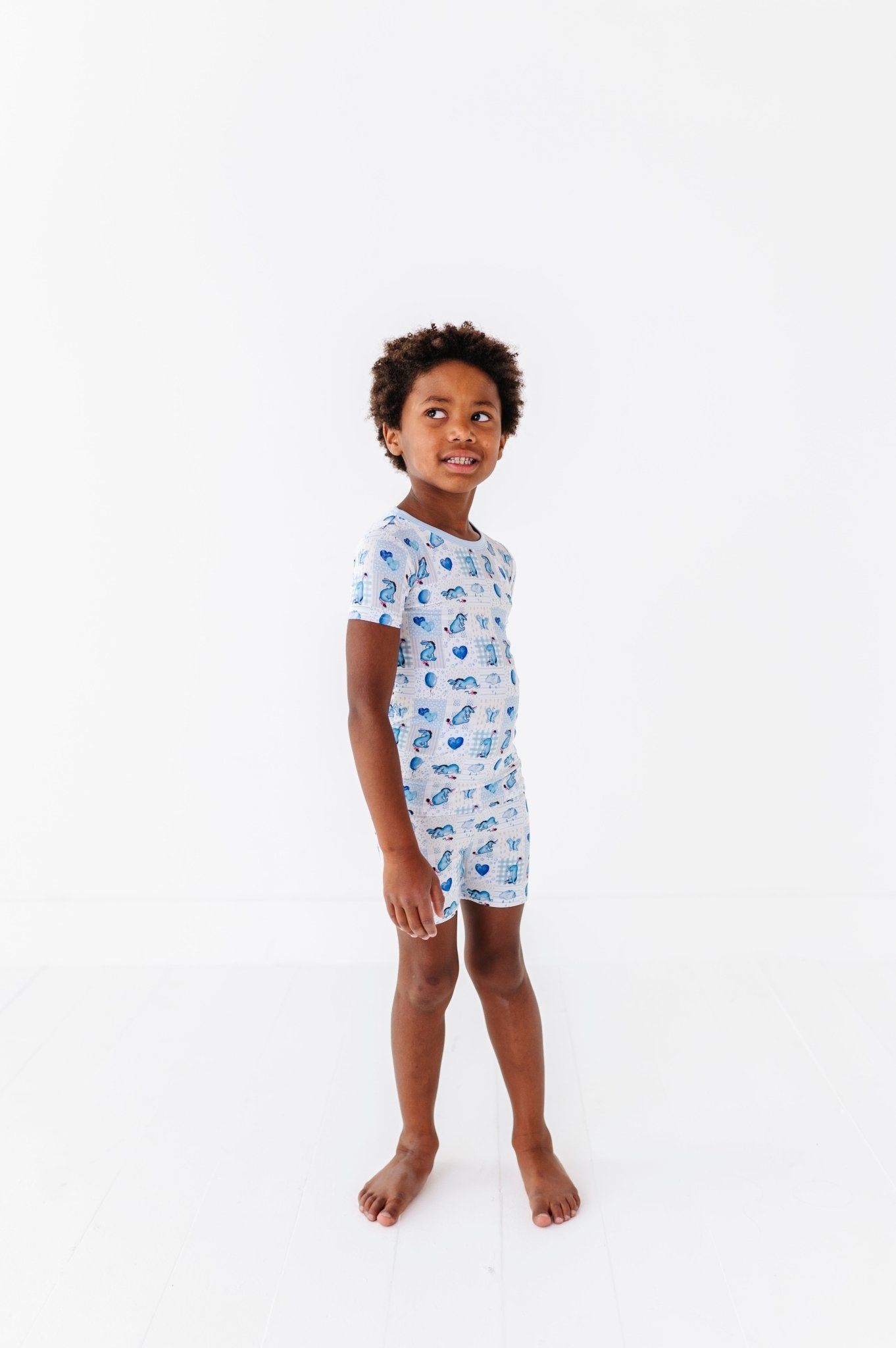 TWO PIECE SHORT JAMMIES - EEYORE THE BEST - The Sleepy Sloth