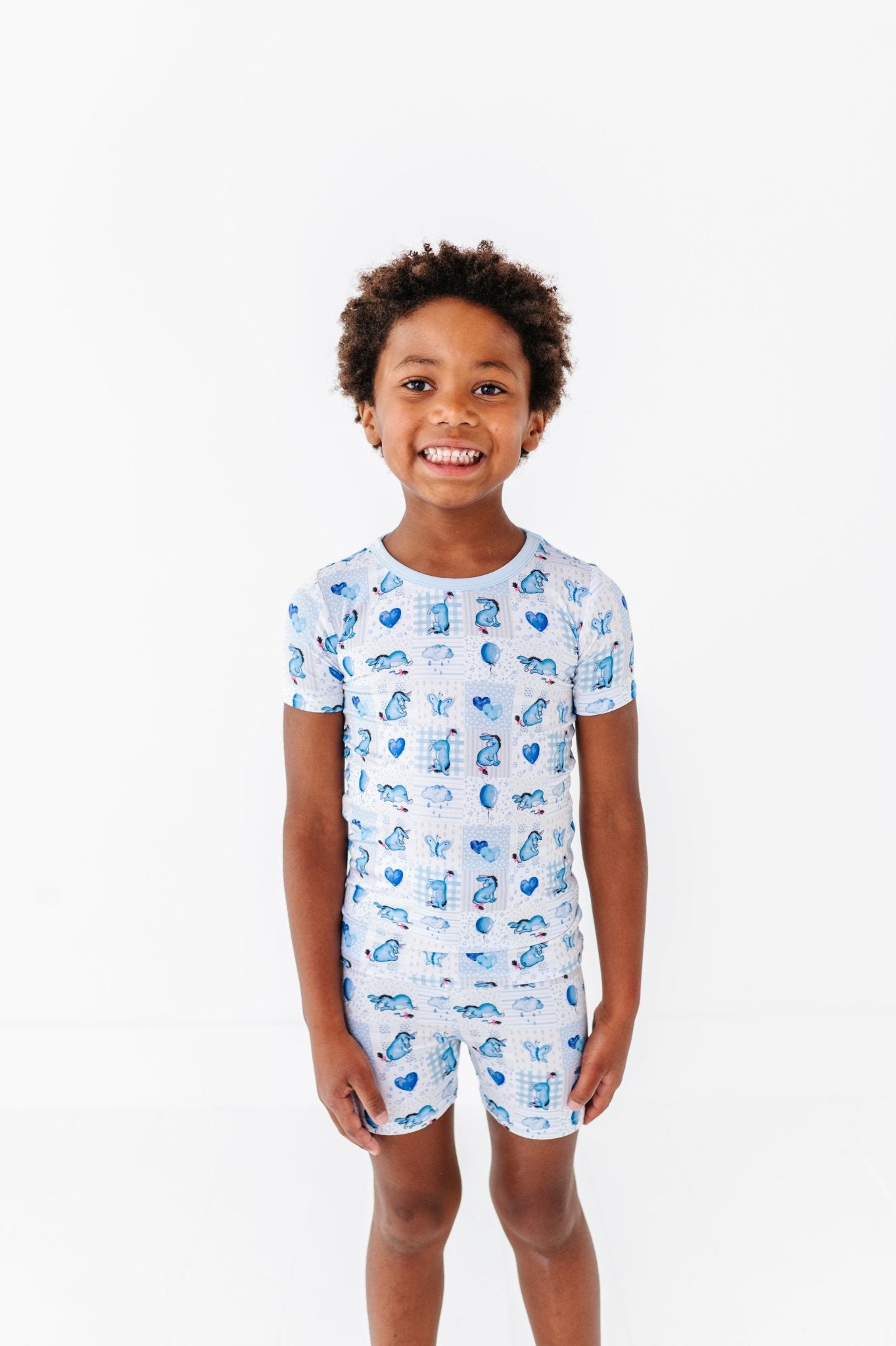 TWO PIECE SHORT JAMMIES - EEYORE THE BEST - The Sleepy Sloth