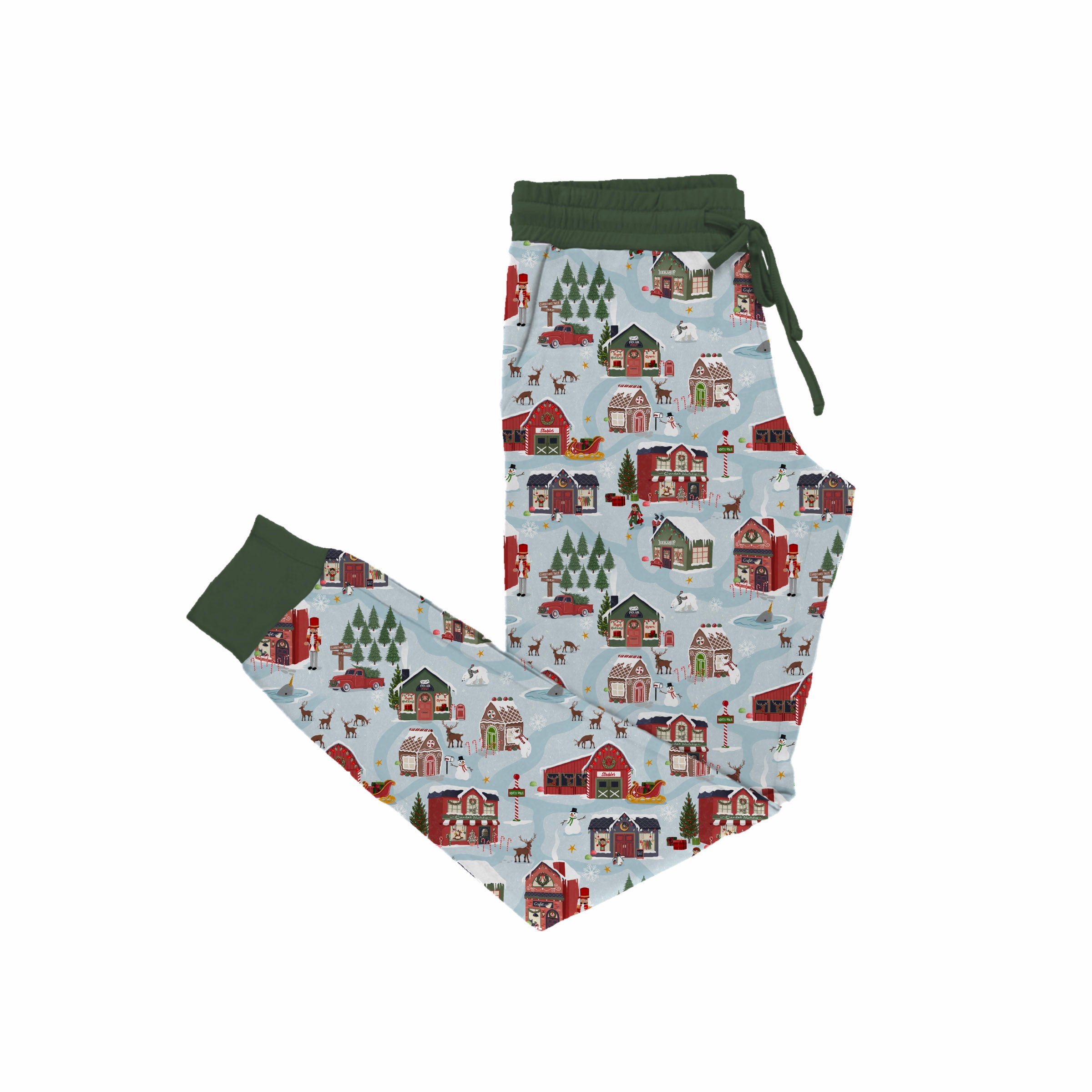 Preorder Women's Sleepy Pants - Santa's Village