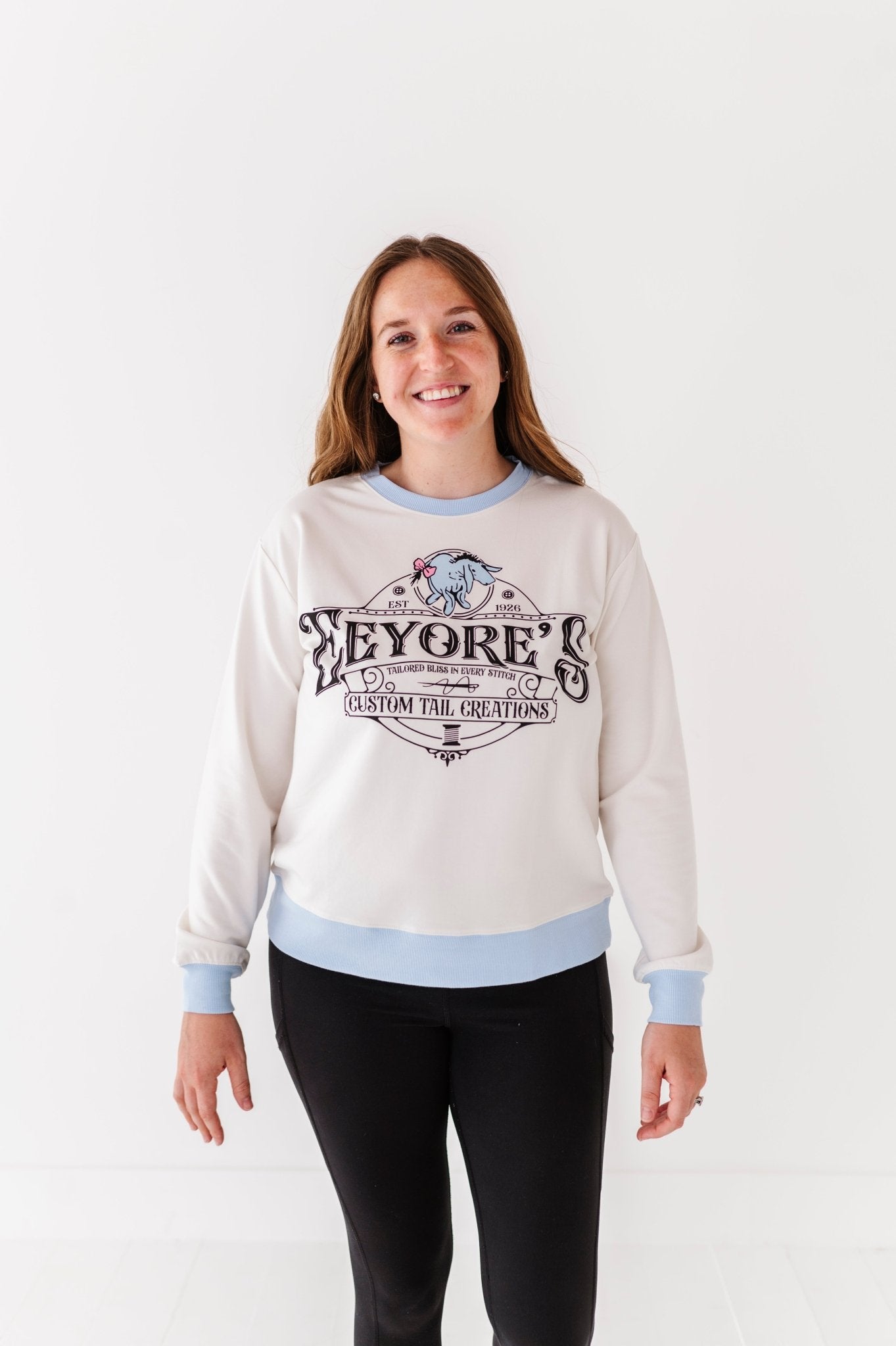 WOMENS GRAPHIC CREWNECK - EEYORE THE BEST - The Sleepy Sloth