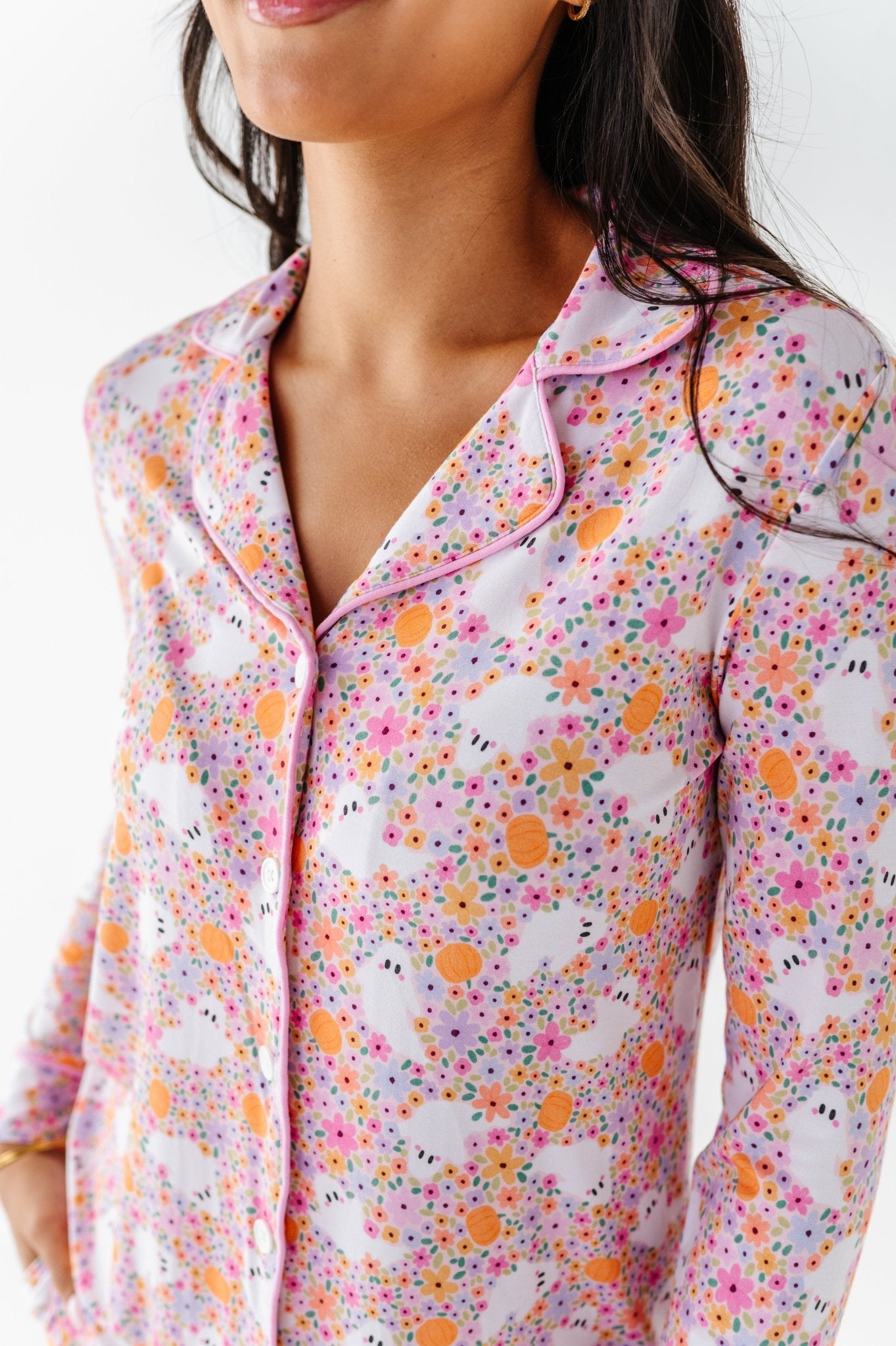 Women's Luxe Pajama Set - Bootanicals - The Sleepy Sloth