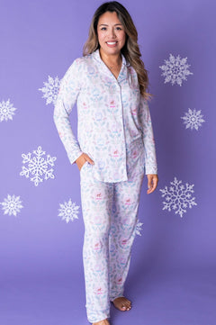 Women's Luxe Pajama Set - Snow Much Wonder