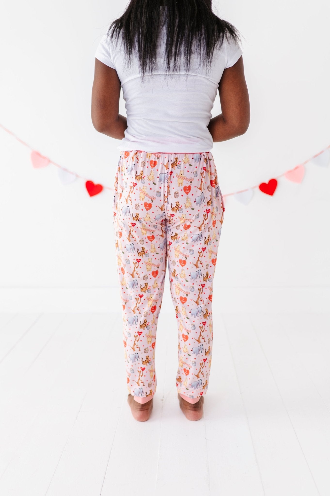 WOMEN'S SLEEPY PANTS - 100 ACRES OF KISSES - The Sleepy Sloth