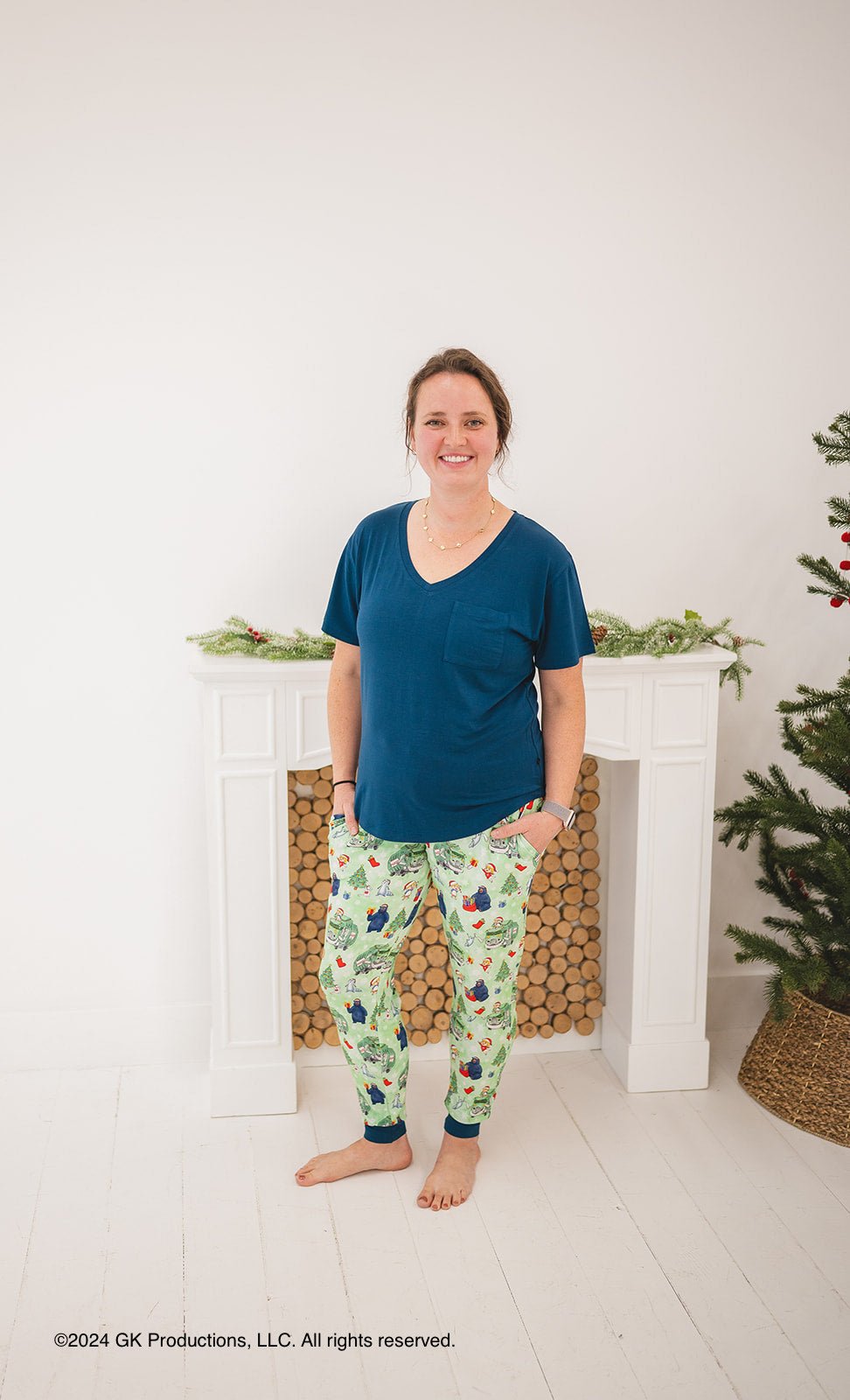 WOMEN'S SLEEPY PANTS - A TRASH TRUCK CHRISTMAS - The Sleepy Sloth