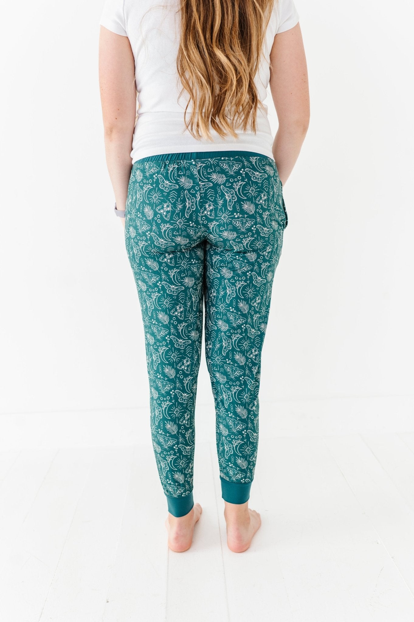 Women's Sleepy Pants - CELESTIAL MOTHS - The Sleepy Sloth