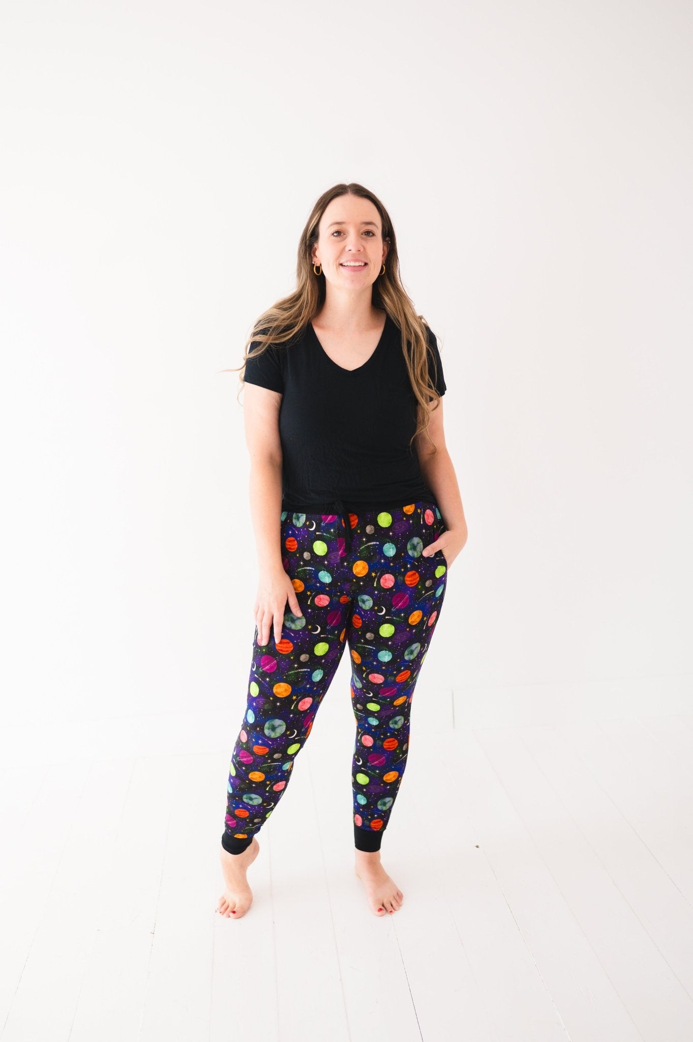 WOMEN'S SLEEPY PANTS - COSMIC CHAOS - The Sleepy Sloth