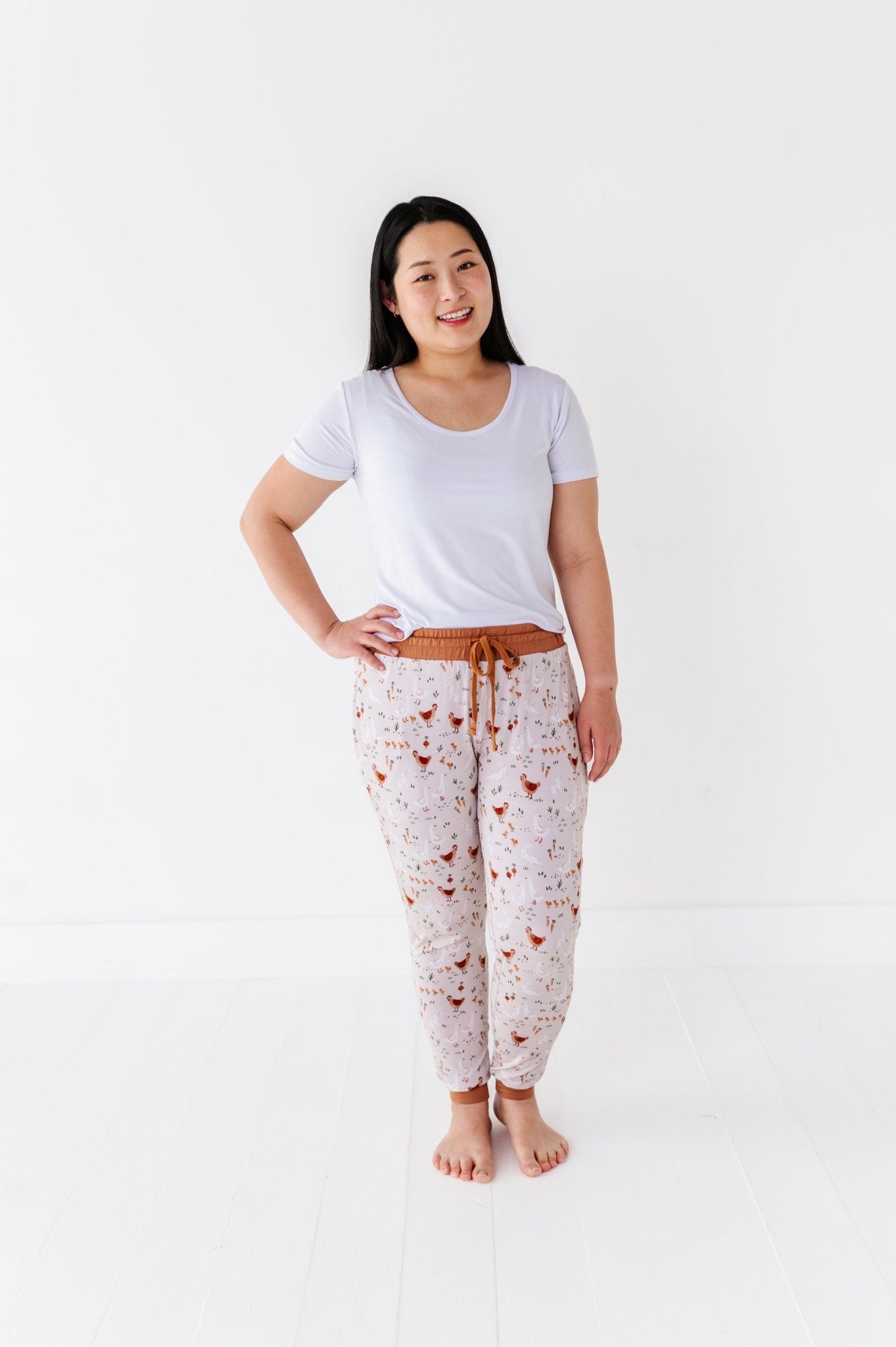 Women's Sleepy Pants - FARMSTEAD FRIENDS - The Sleepy Sloth