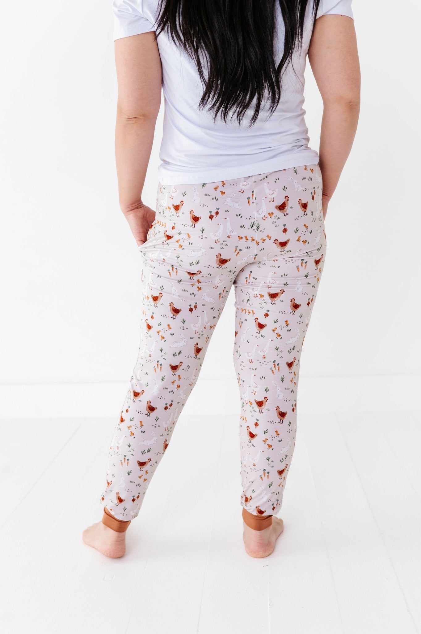 Women's Sleepy Pants - FARMSTEAD FRIENDS - The Sleepy Sloth