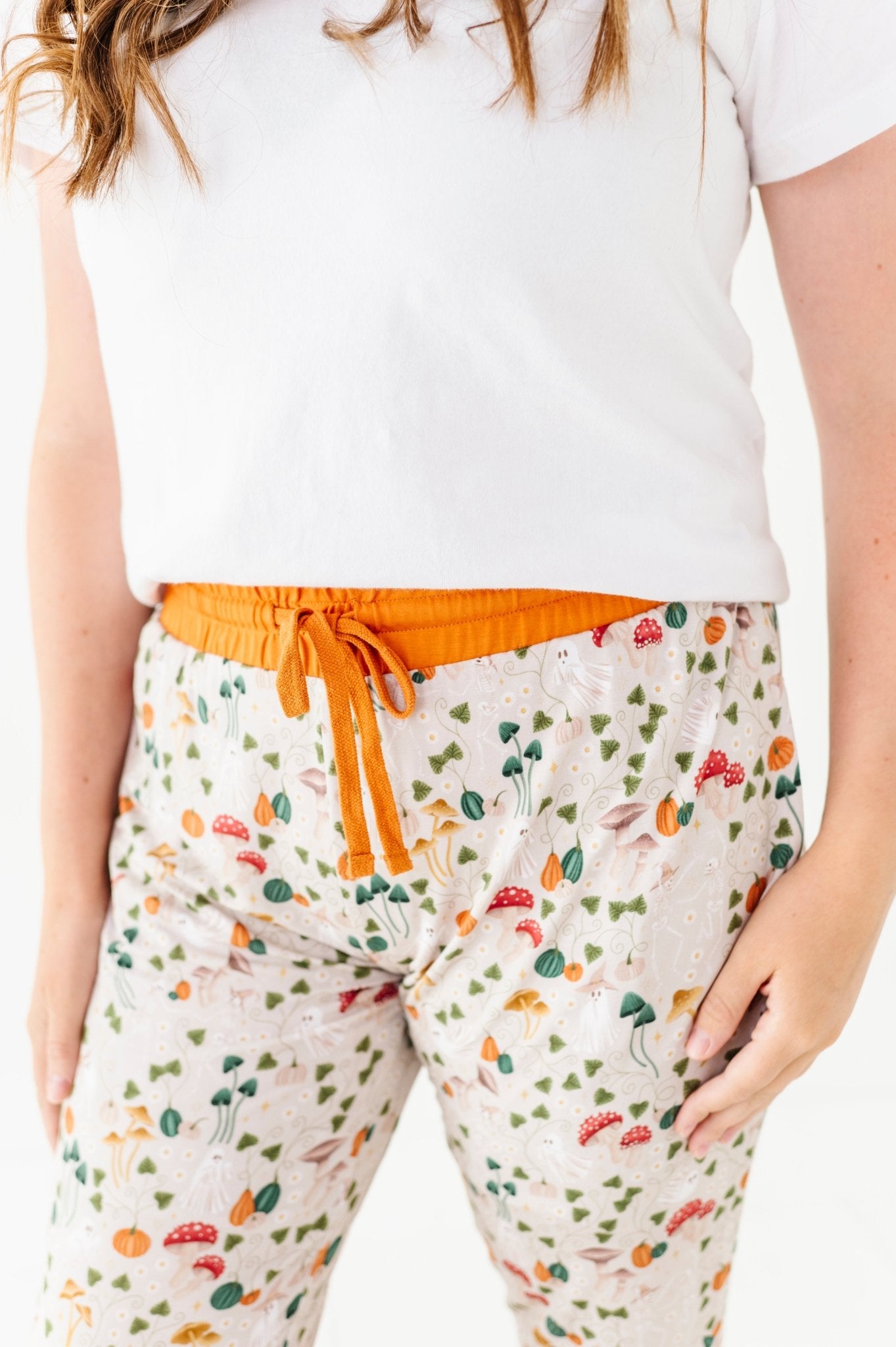 WOMEN'S SLEEPY PANTS - GHOSTLY SHROOMS - The Sleepy Sloth