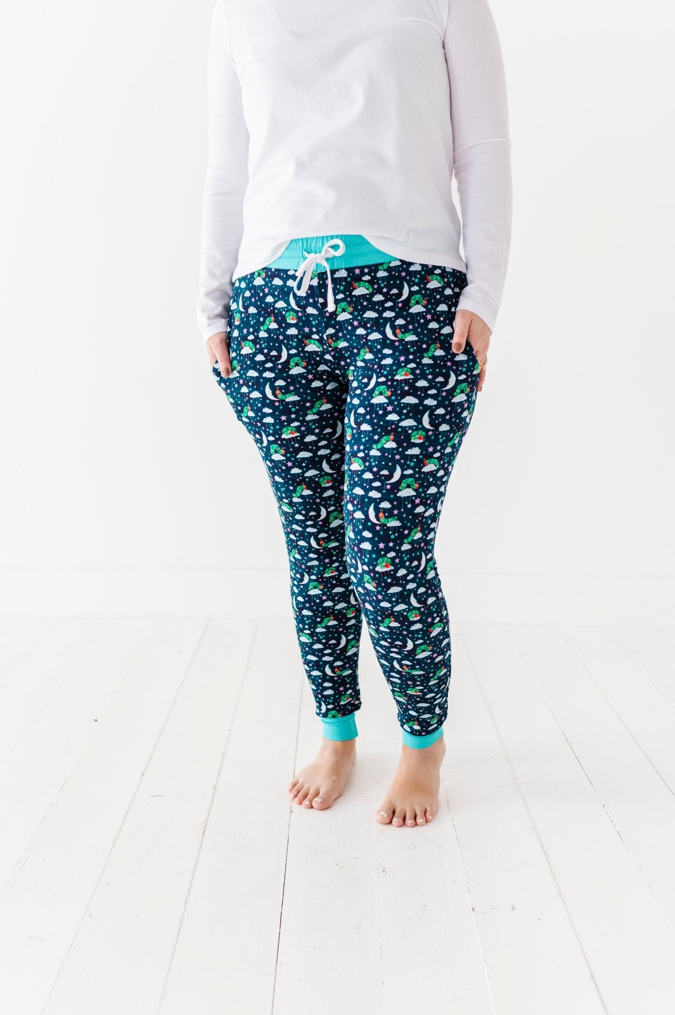 WOMEN'S SLEEPY PANTS - GOOD NIGHT, FRIENDS - The Sleepy Sloth