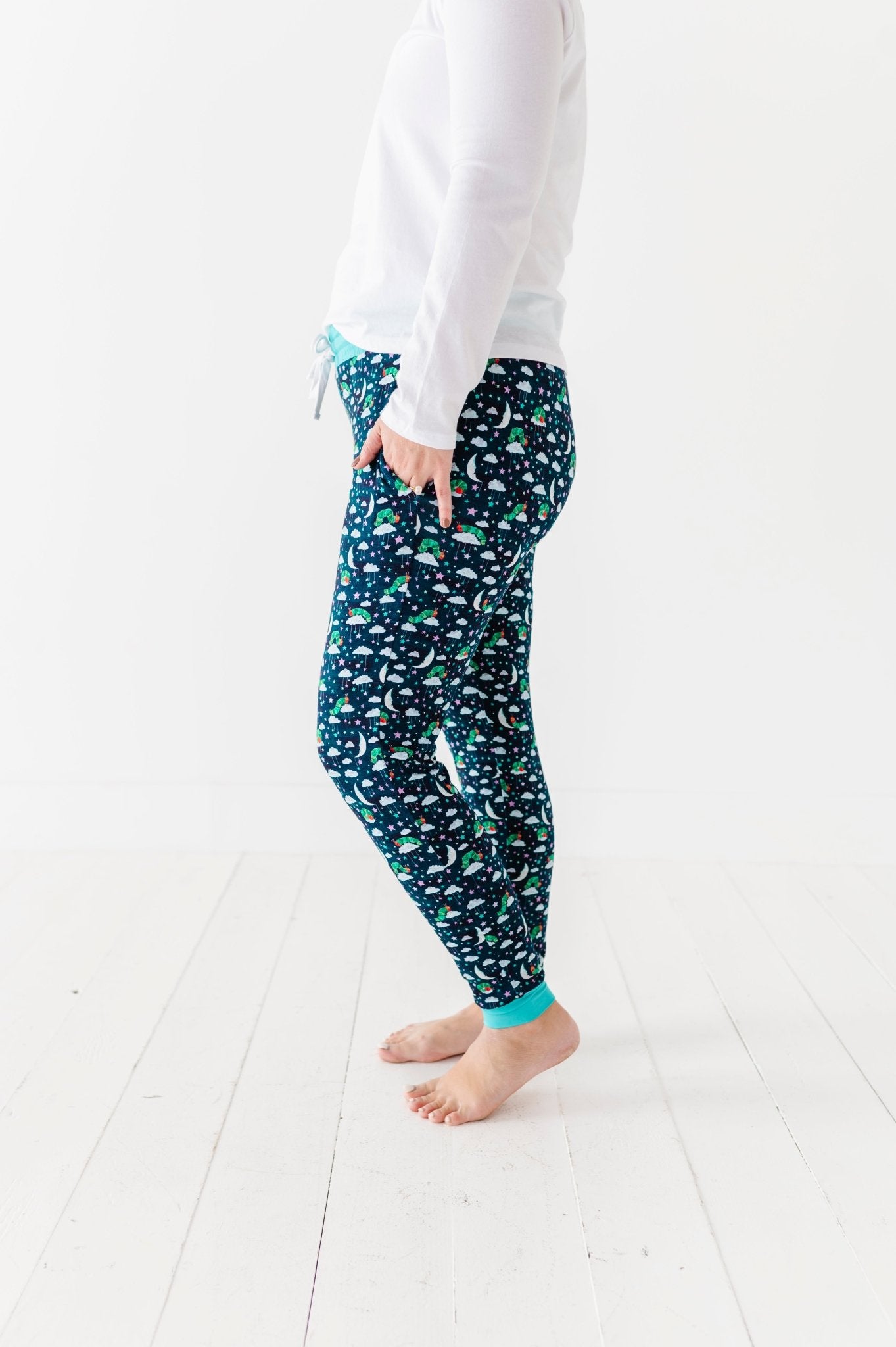 WOMEN'S SLEEPY PANTS - GOOD NIGHT, FRIENDS - The Sleepy Sloth