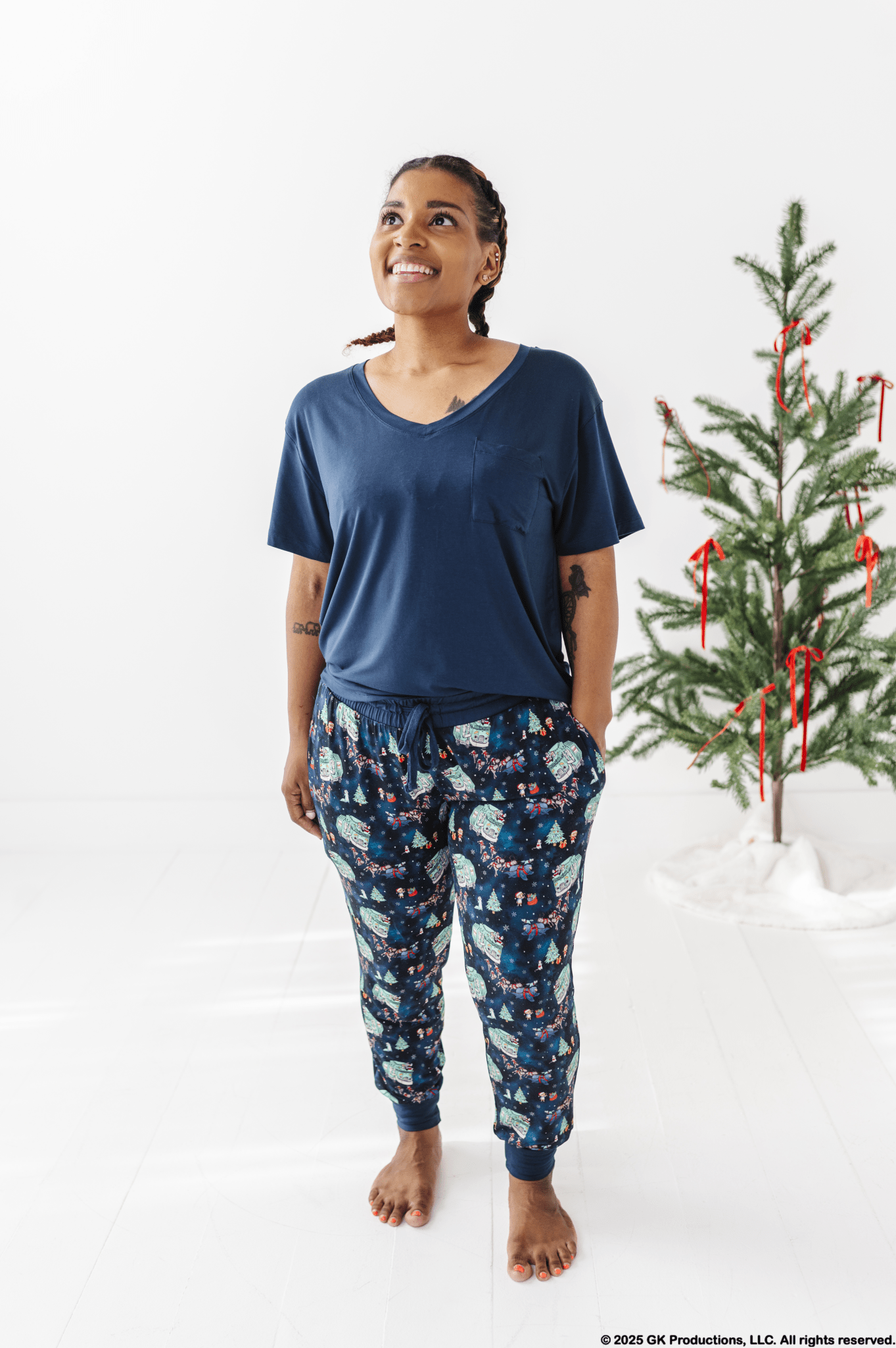 WOMEN'S SLEEPY PANTS - HANK'S CHRISTMAS MIRACLE - The Sleepy Sloth