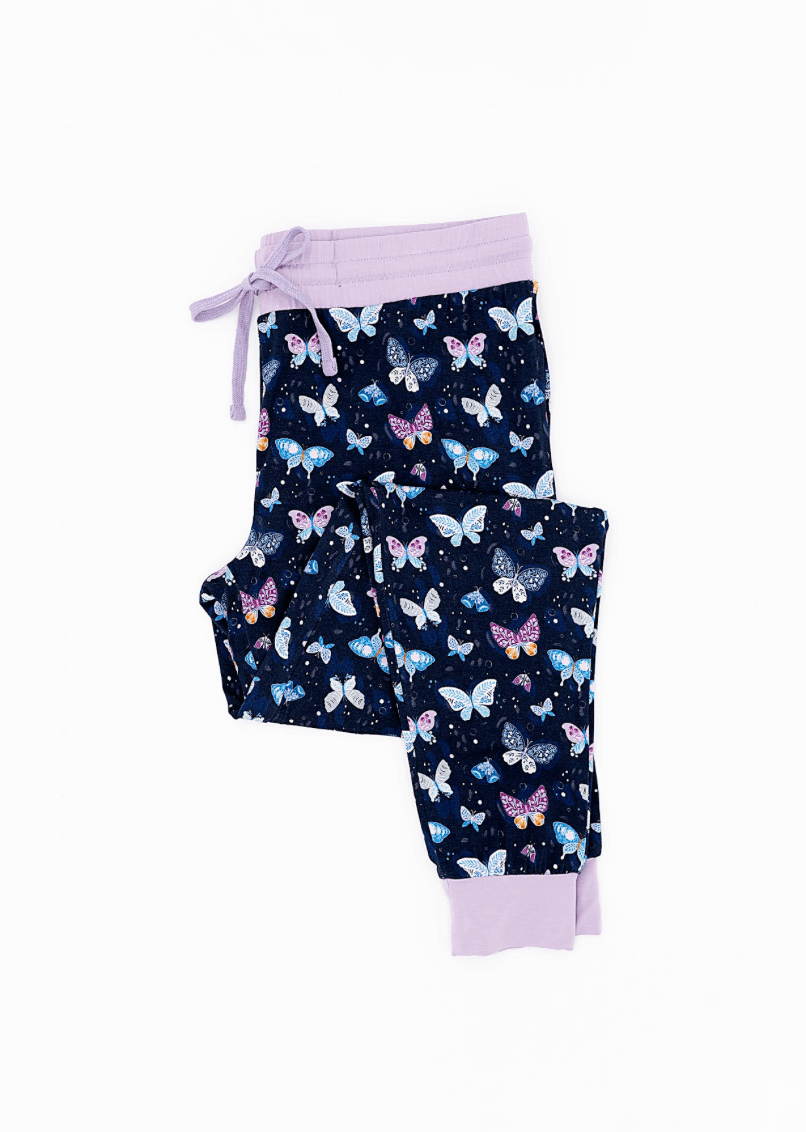 Women's Sleepy Pants - INDIGO SKIES - The Sleepy Sloth