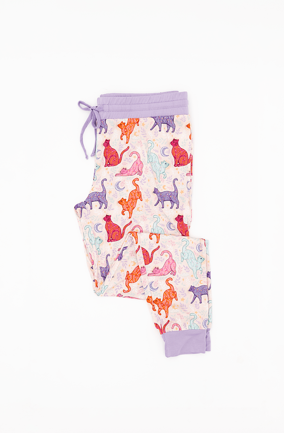 Women's Sleepy Pants - KOSMIC KITTIES - The Sleepy Sloth