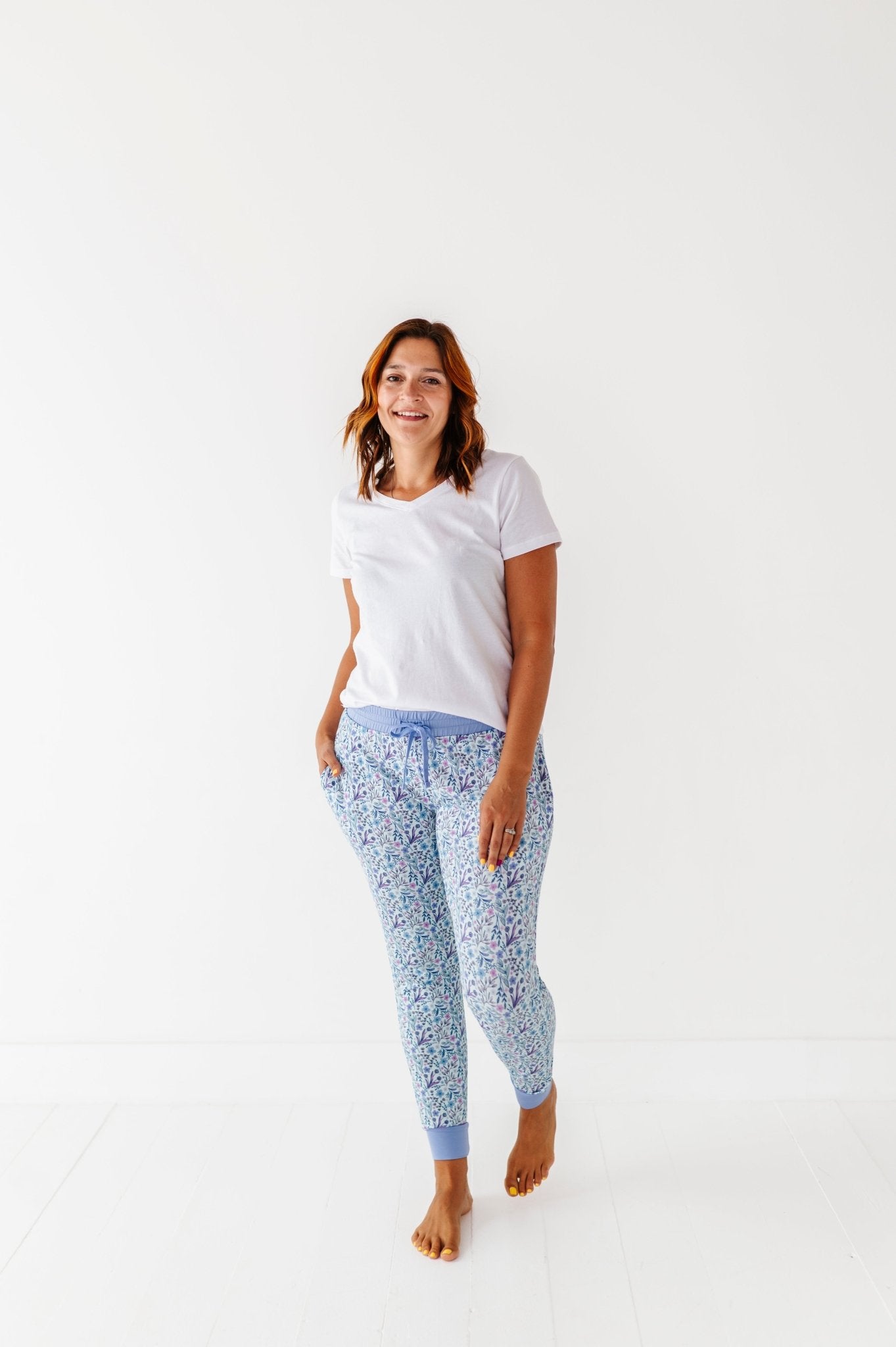 Women's Sleepy Pants - LAVENDER LOVE - The Sleepy Sloth