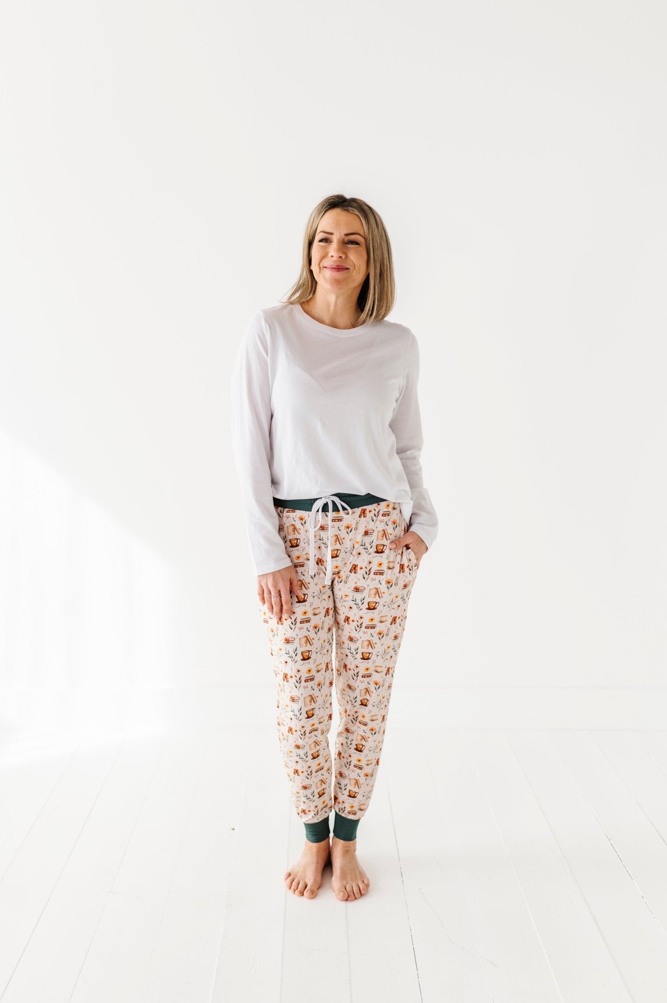 WOMEN'S SLEEPY PANTS - PERFECTLY BREWED - The Sleepy Sloth