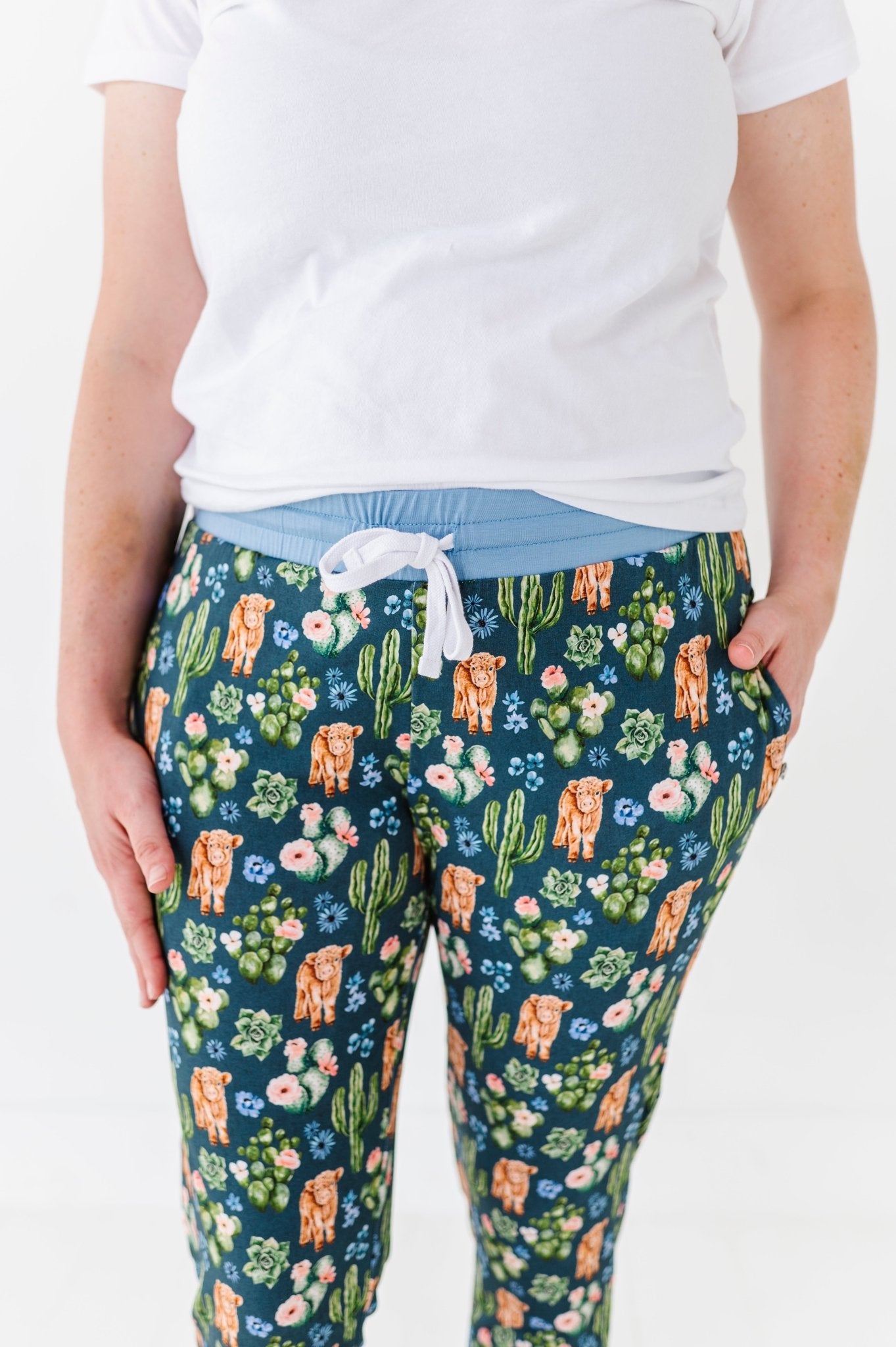 WOMEN'S SLEEPY PANTS - PRICKLY PASTURES - The Sleepy Sloth