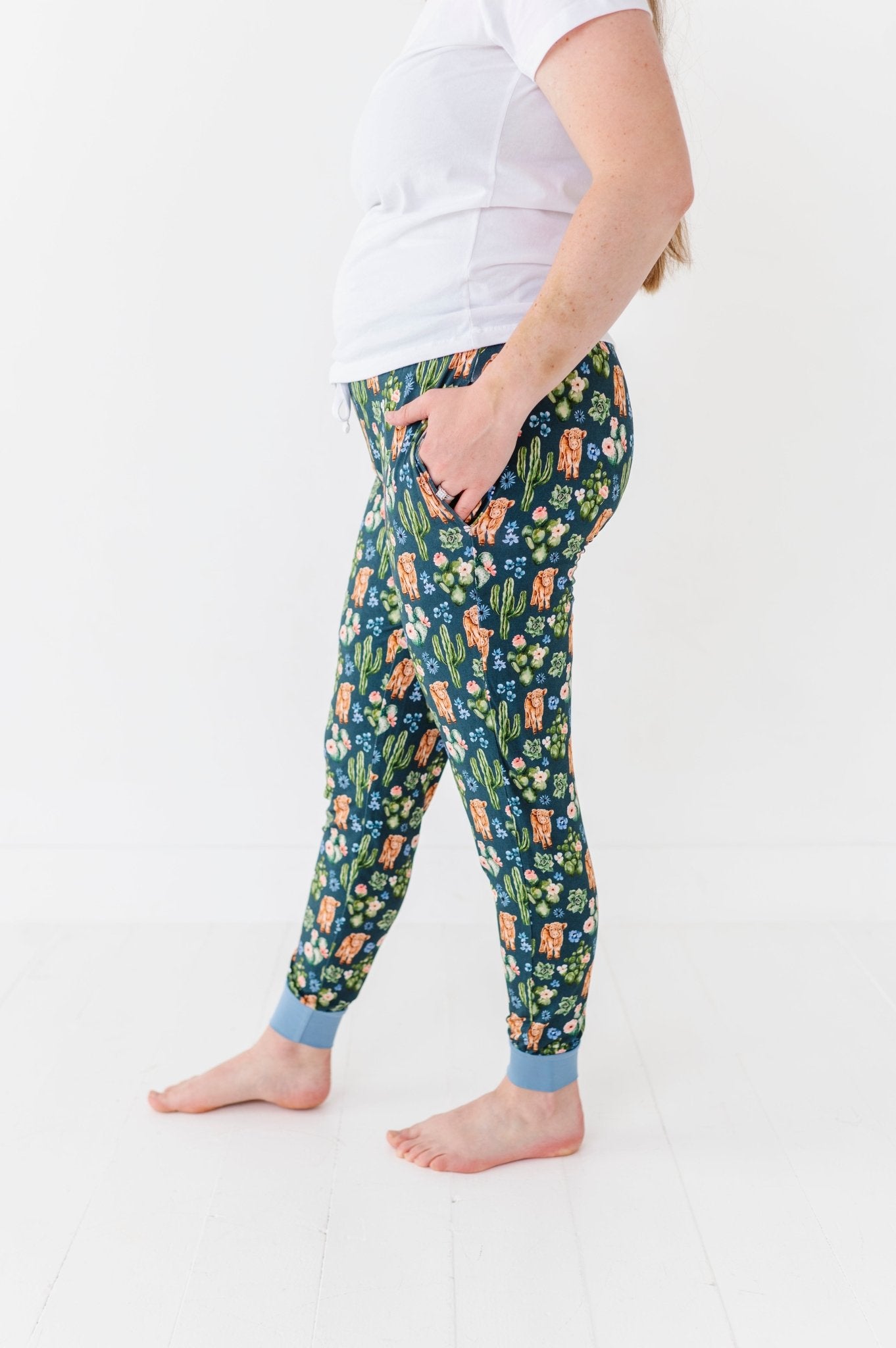 WOMEN'S SLEEPY PANTS - PRICKLY PASTURES - The Sleepy Sloth