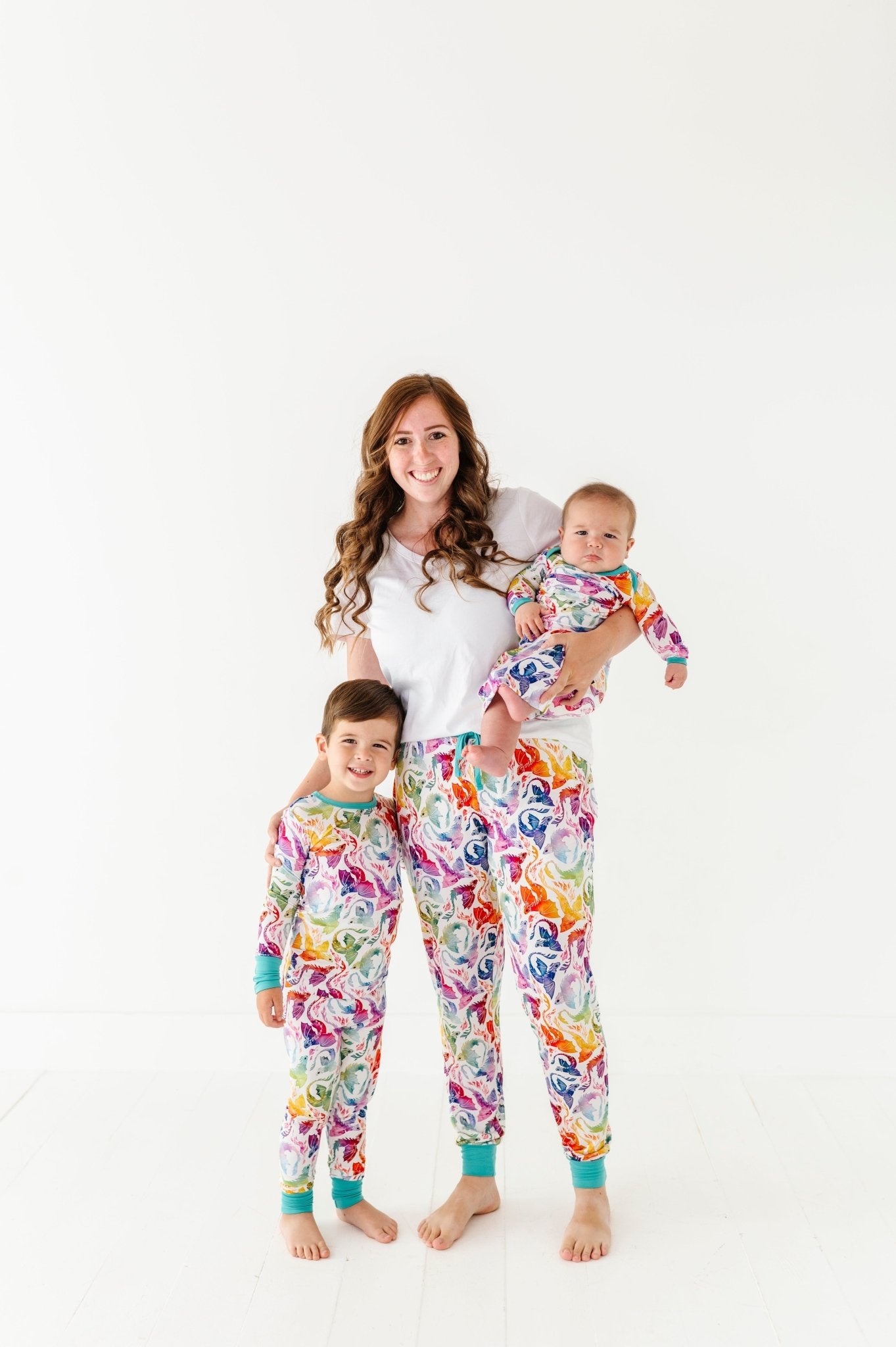 WOMEN'S SLEEPY PANTS - RAINBOW TAILS - The Sleepy Sloth