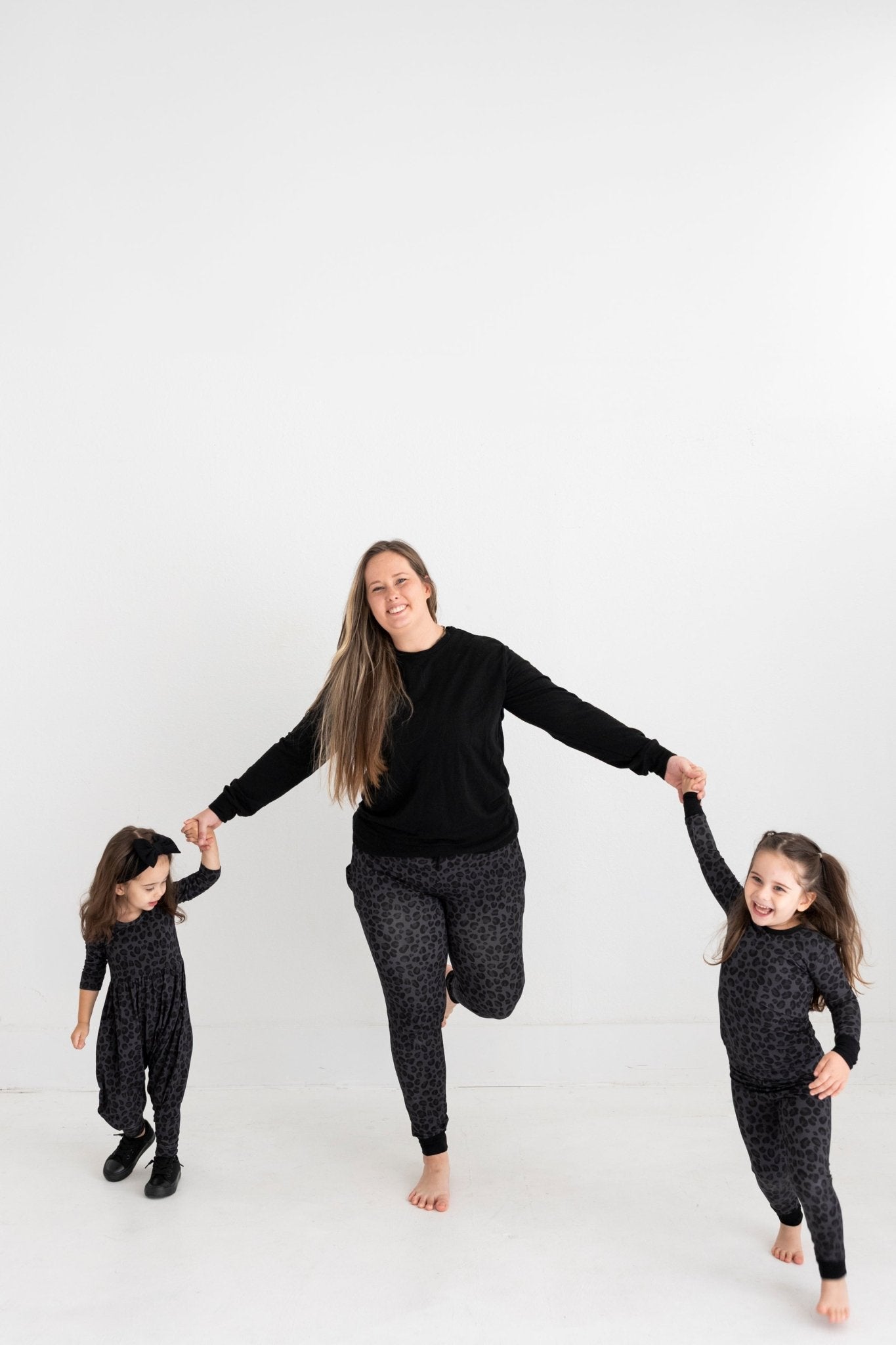 WOMEN'S SLEEPY PANTS - SPOTTED IN ONYX - The Sleepy Sloth