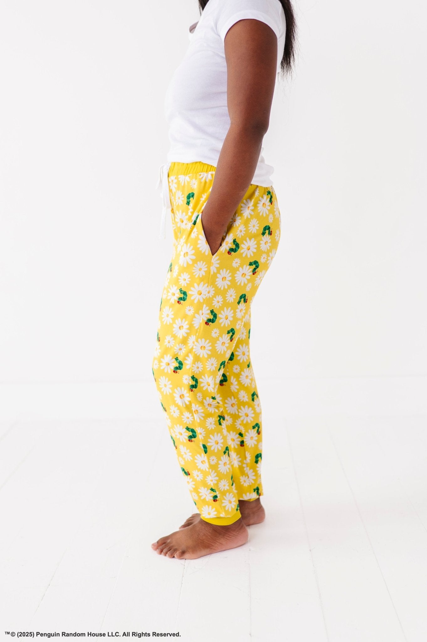 WOMEN'S SLEEPY PANTS - SPRING DAISY - The Sleepy Sloth