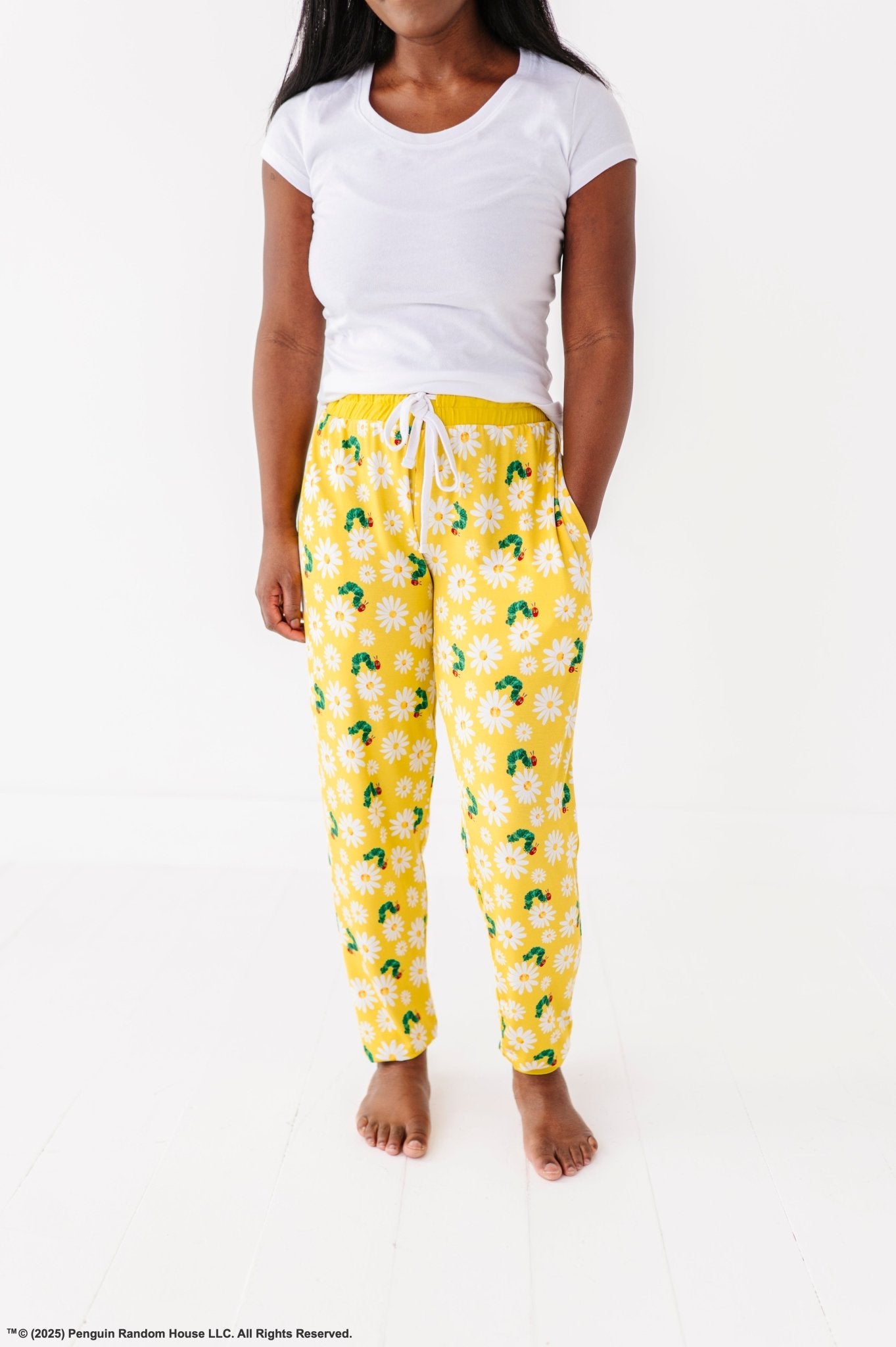 WOMEN'S SLEEPY PANTS - SPRING DAISY - The Sleepy Sloth