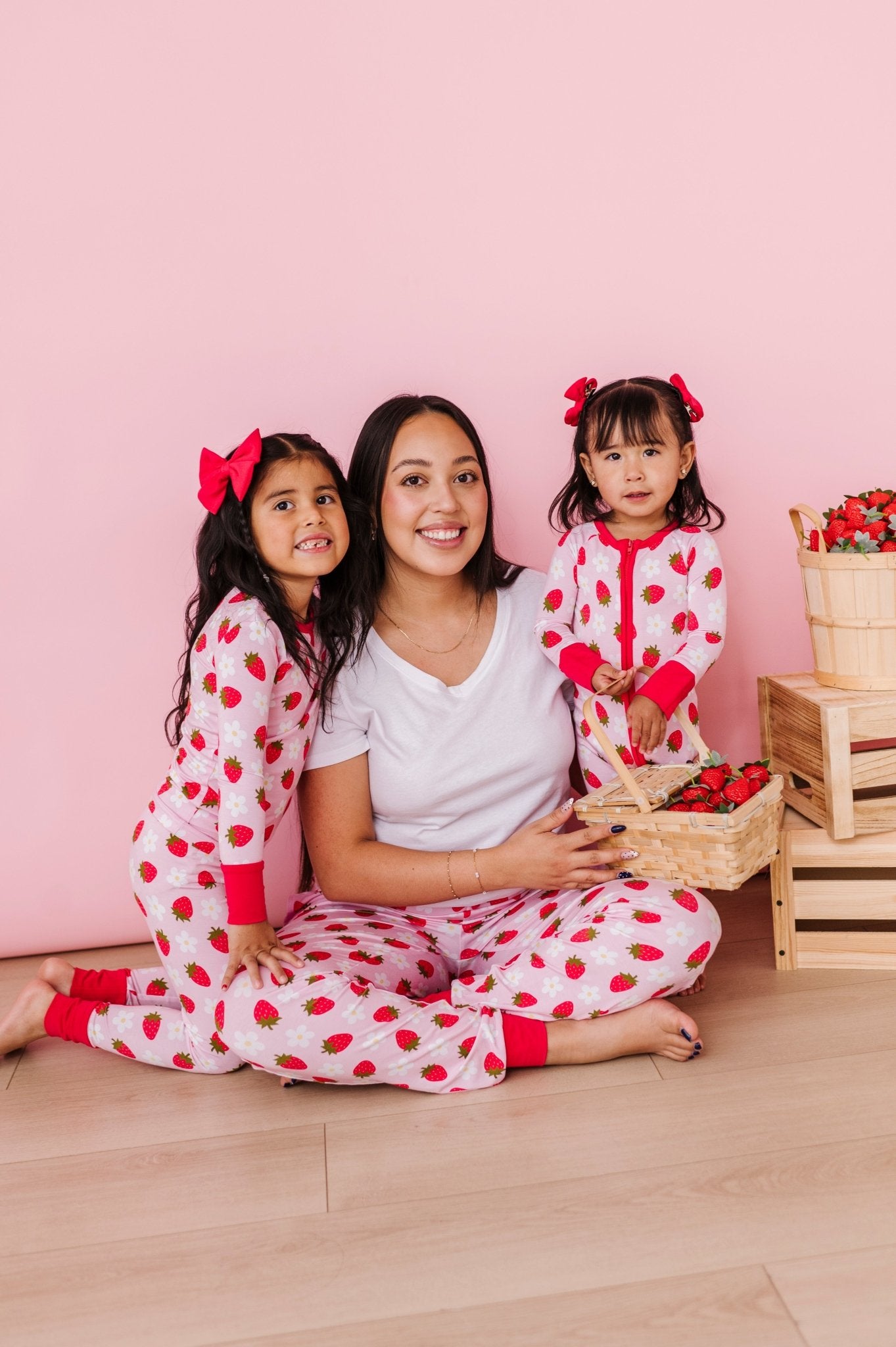 WOMEN'S SLEEPY PANTS - STRAWBERRY FIELDS - The Sleepy Sloth