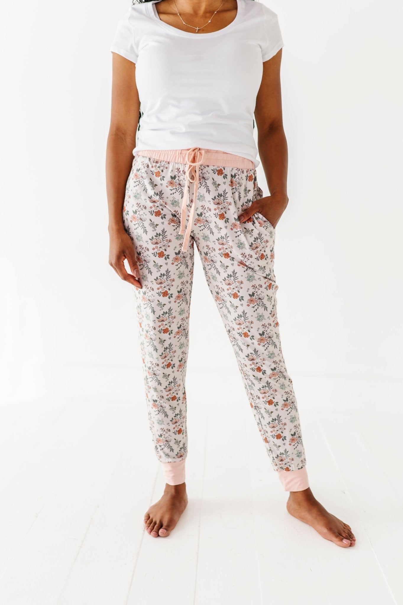WOMEN'S SLEEPY PANTS - TIMELESS MEADOW - The Sleepy Sloth